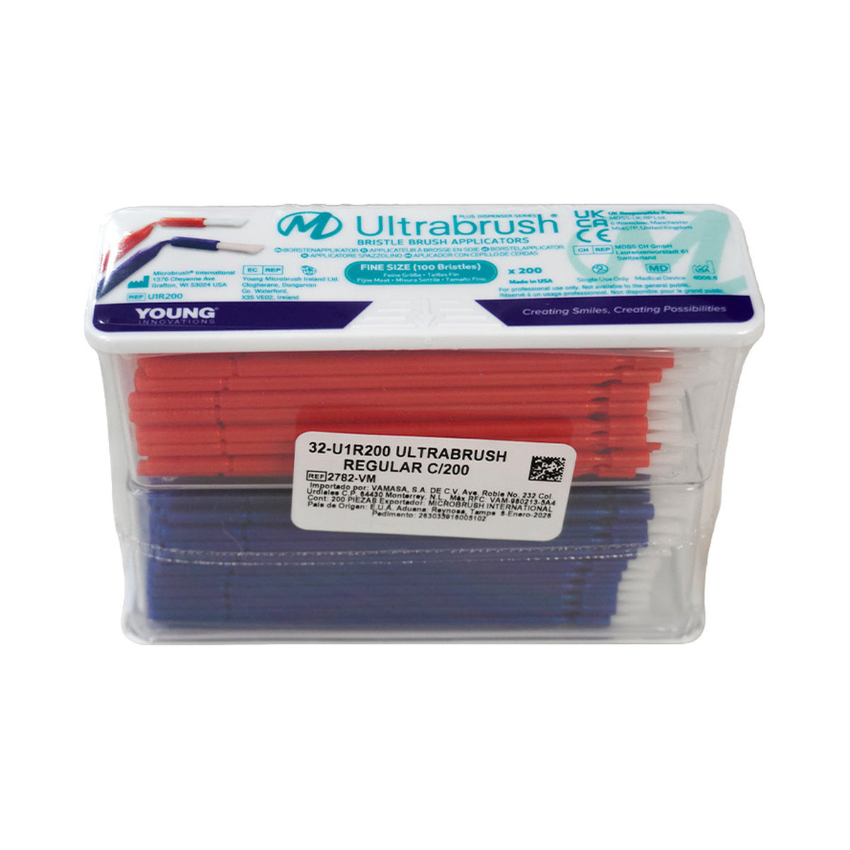 Ultrabrush c/200 aplicadores (2782-VM)
