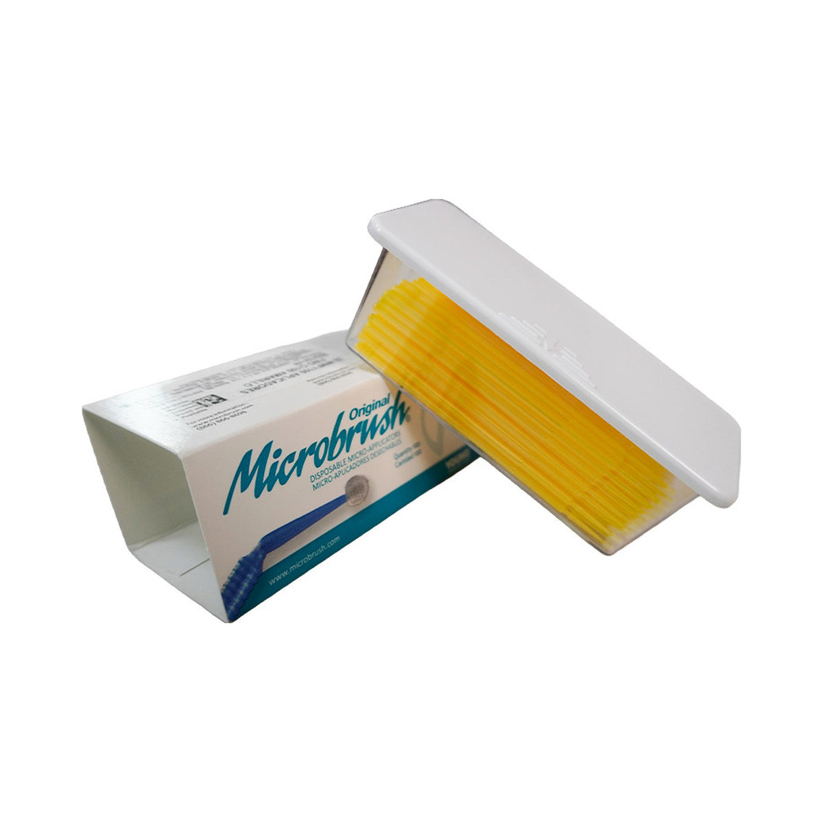 Aplicadores Microbrush - Fino / Amarillo (2784-VM)