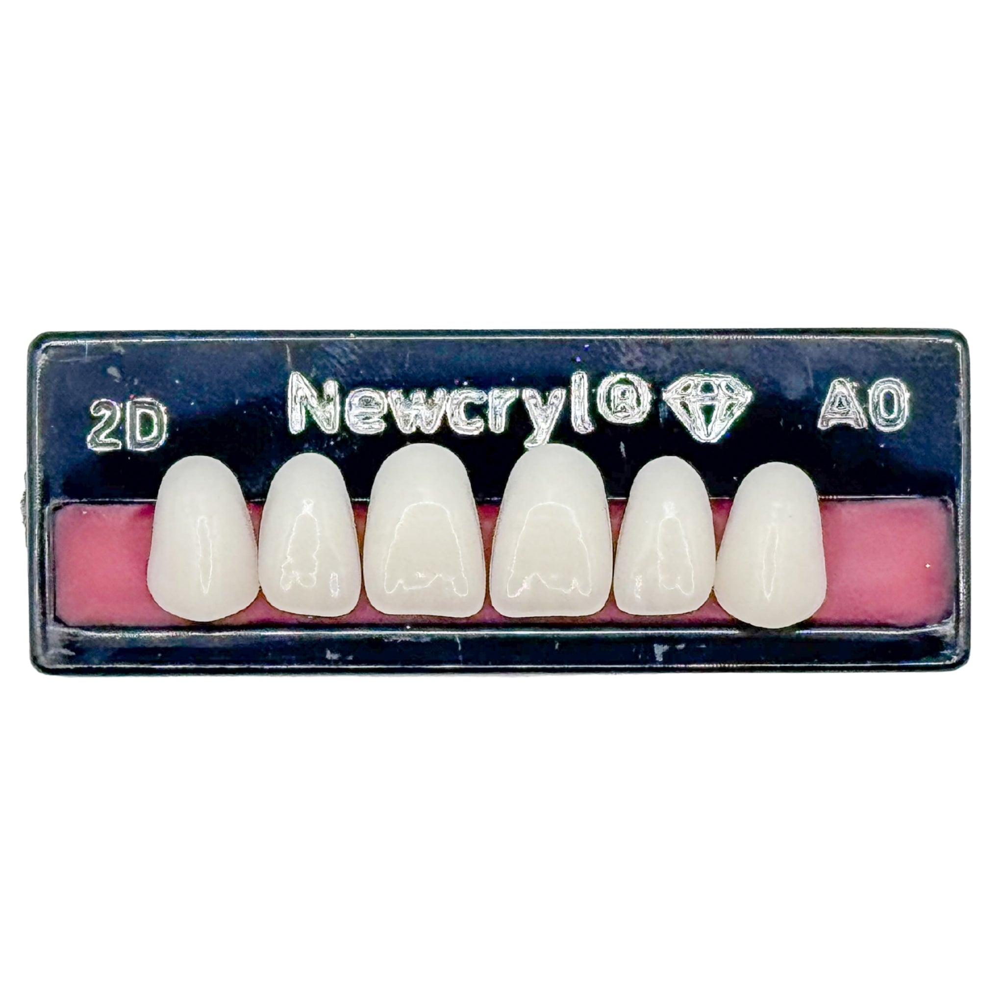 Dientes newcryl x 6 sa 2d col a0