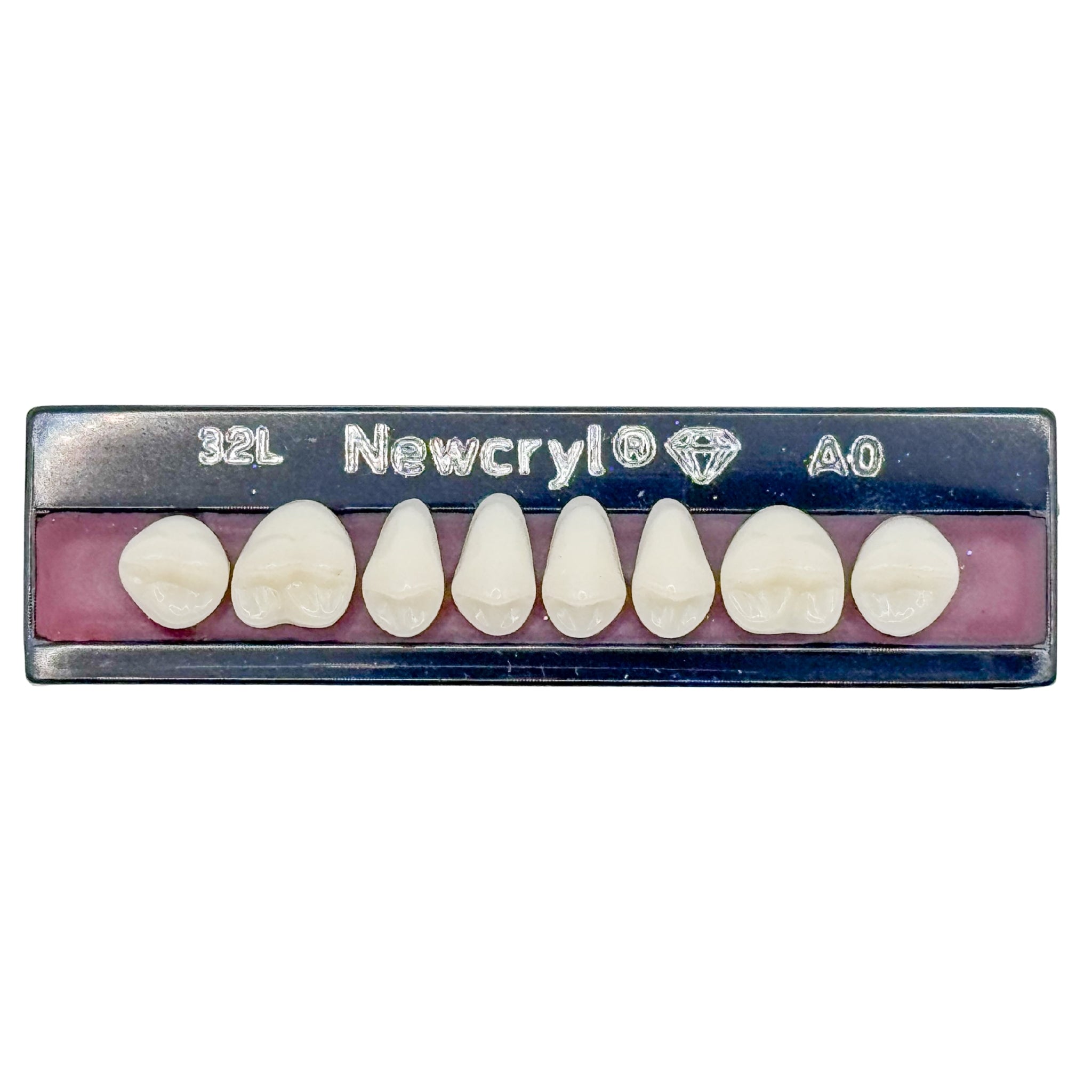 Dientes newcryl x 8 sp 32l col a0