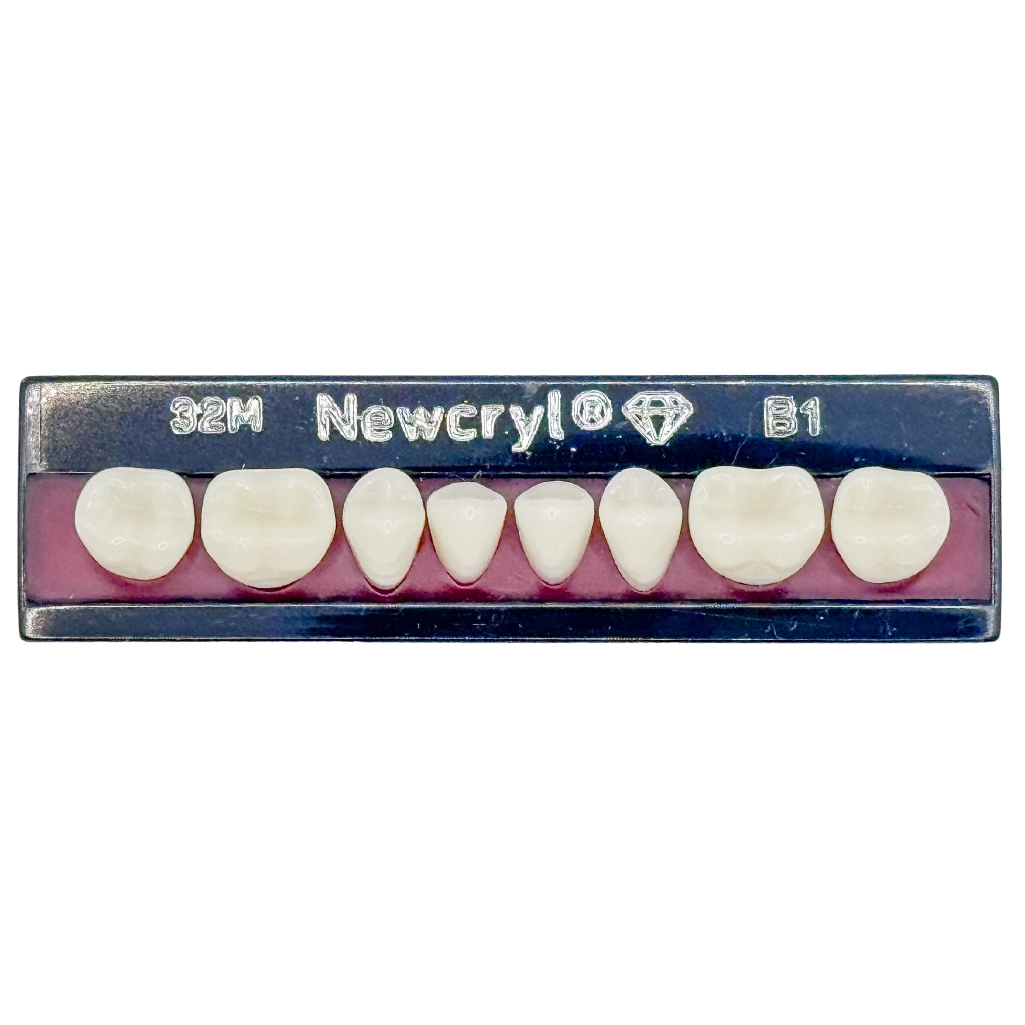 Dientes newcryl x 8 ip 32m col b1