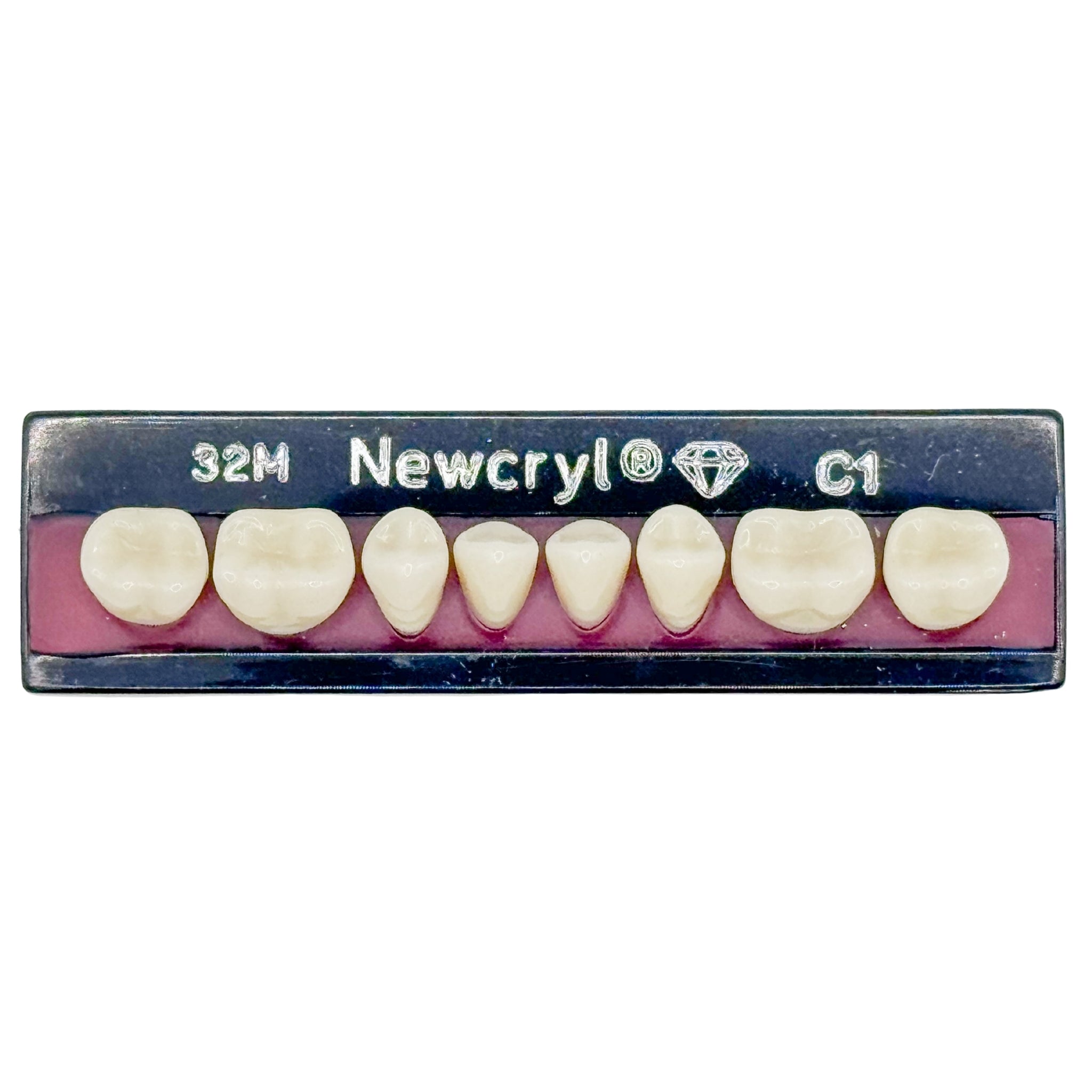 Dientes newcryl x 8 ip 32m col c1