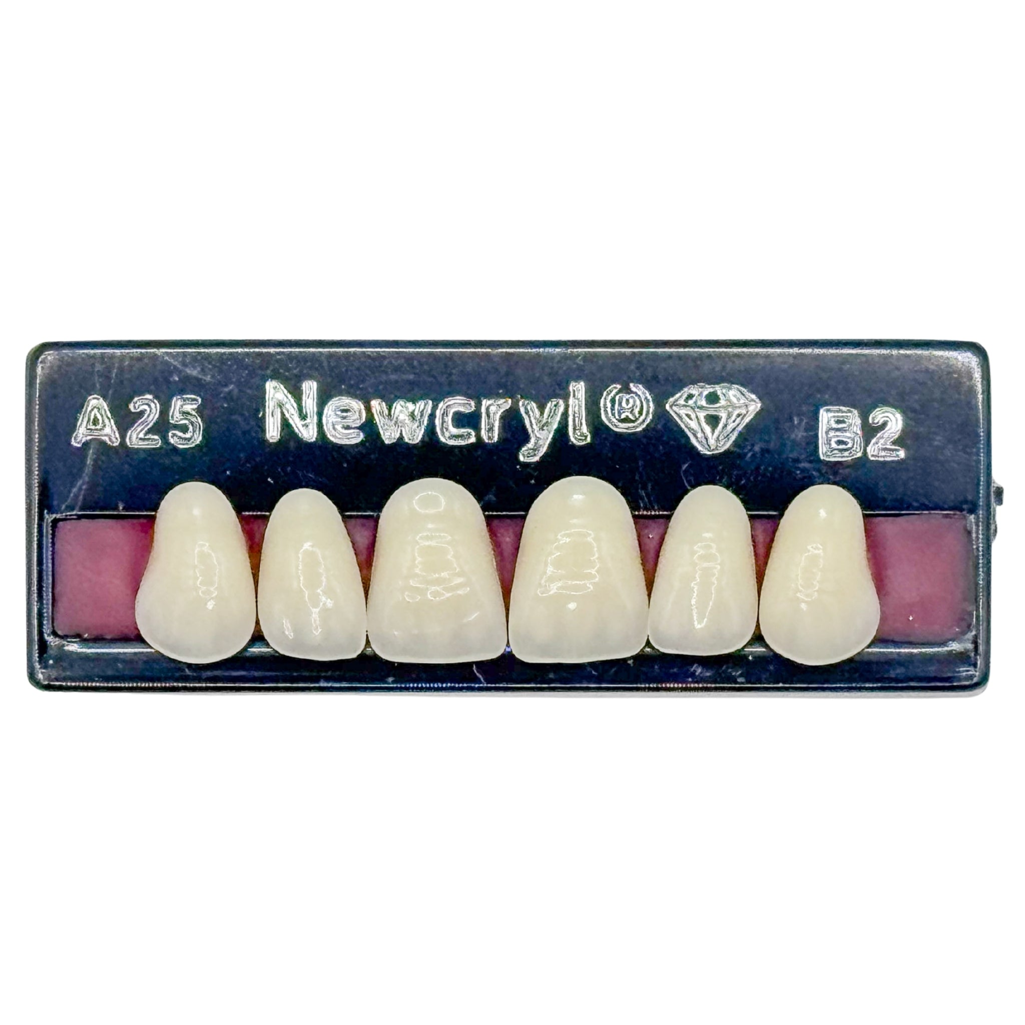 Dientes newcryl x 6 sa a25 col b2