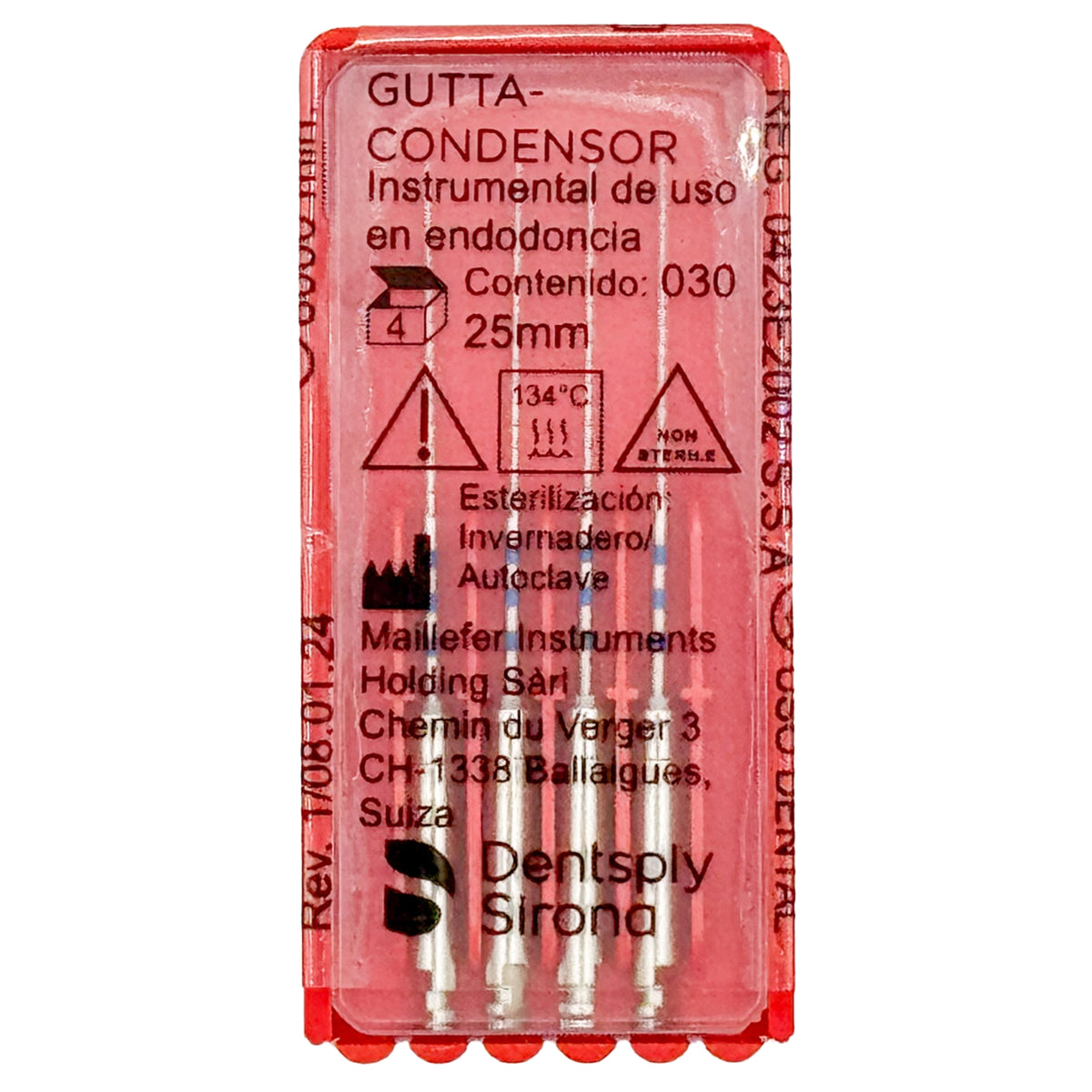 Gutta-condensador Dentsply c/4