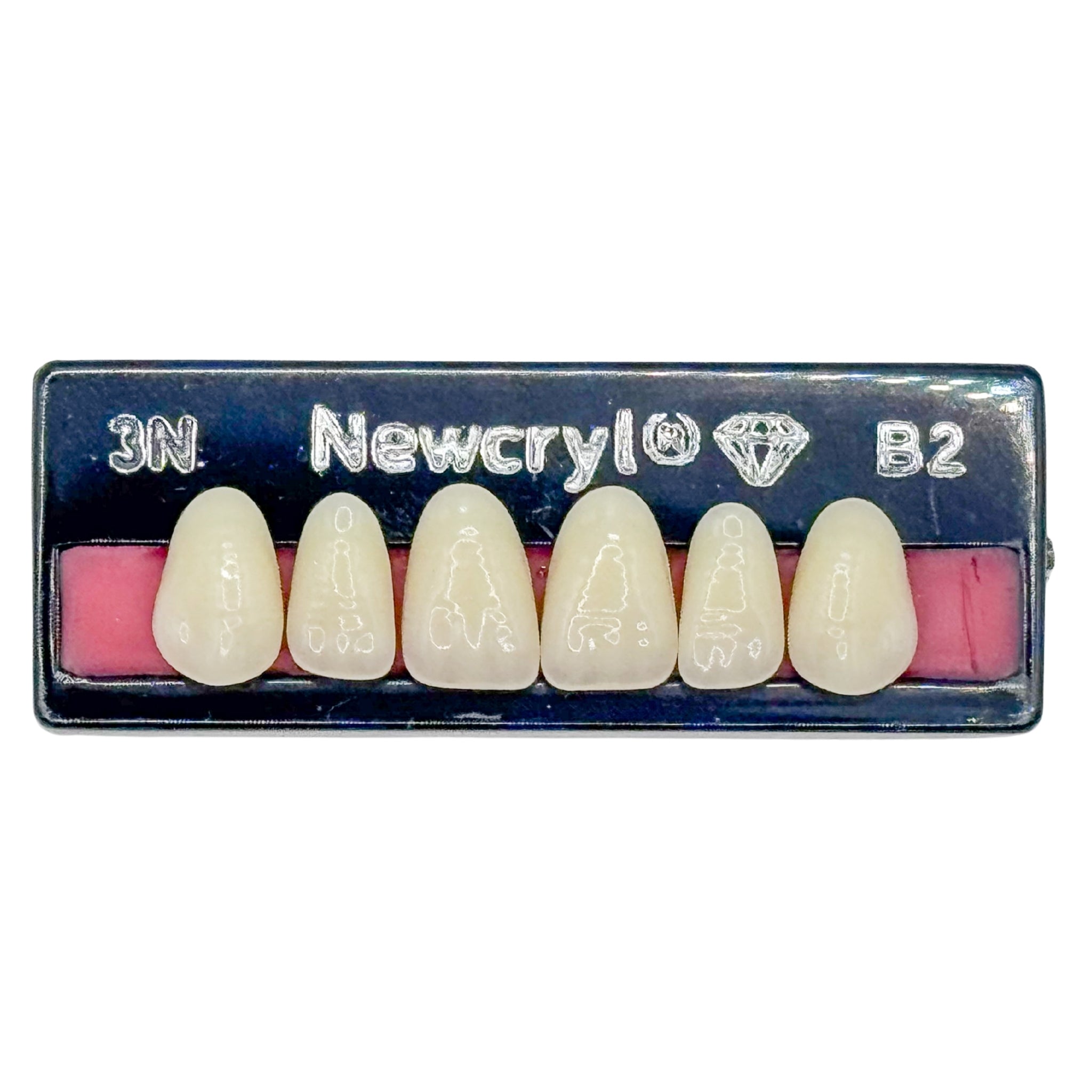 Dientes newcryl x 6 sa 3n col b2
