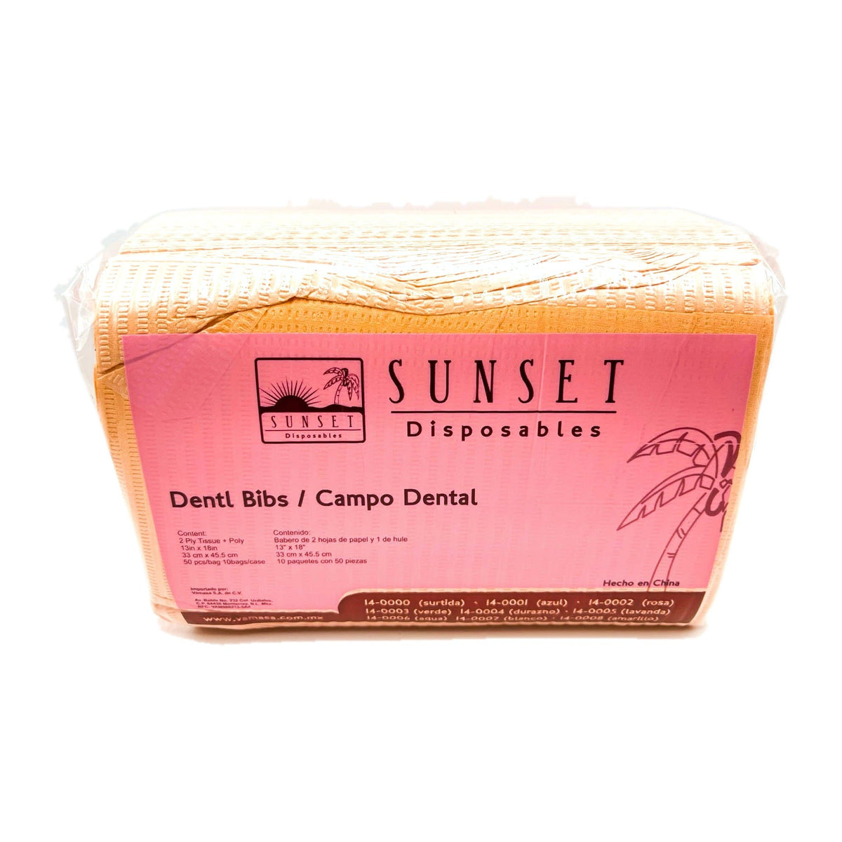 Toalla interdoblada Sunset 2 hojas c/50 (campos)