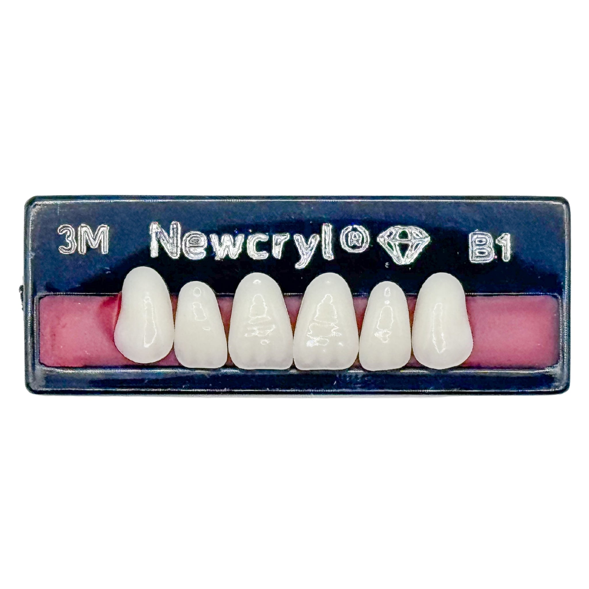 Dientes newcryl x 6 sa 3m col b1