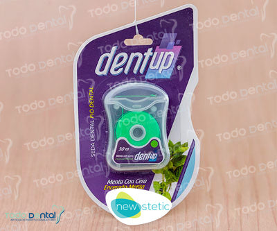 Seda dental dentup menta con cera x50m
