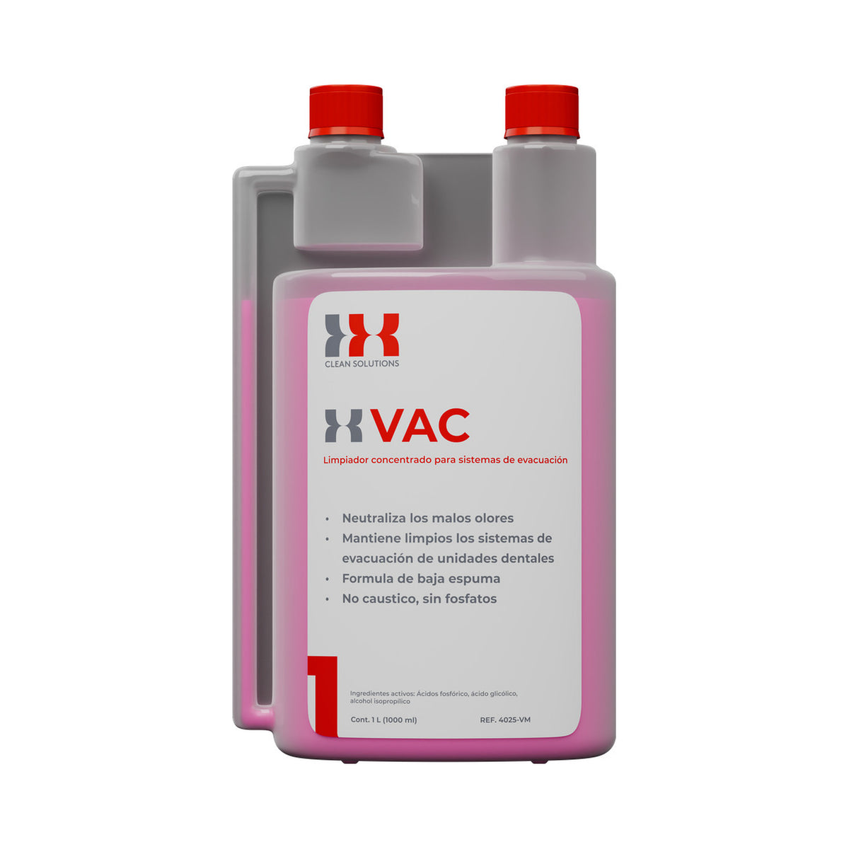Xvac limpiador de sistema de evacuacion 1lt (4025-VM)
