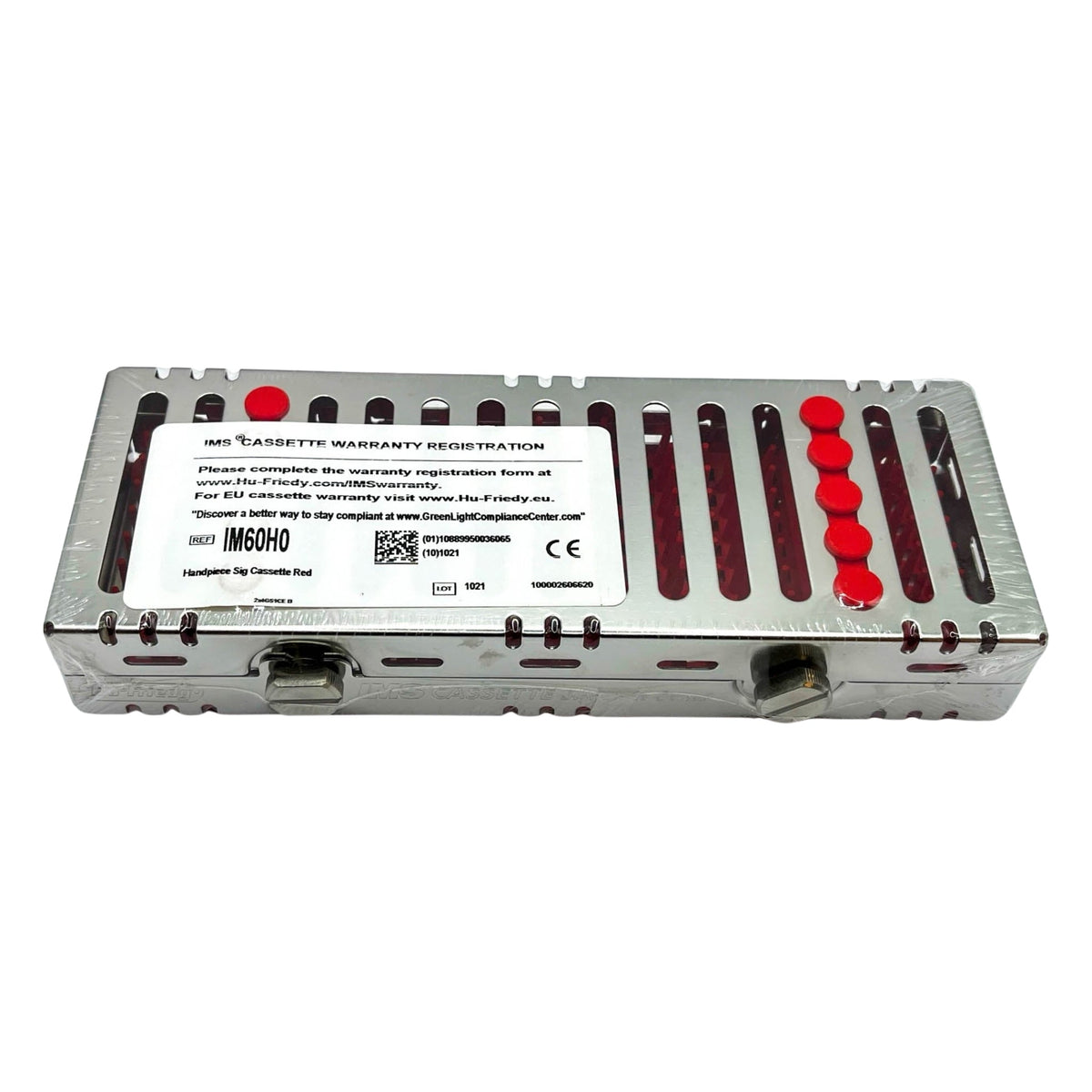 Cassette para pza. de mano rojo hu-friedy