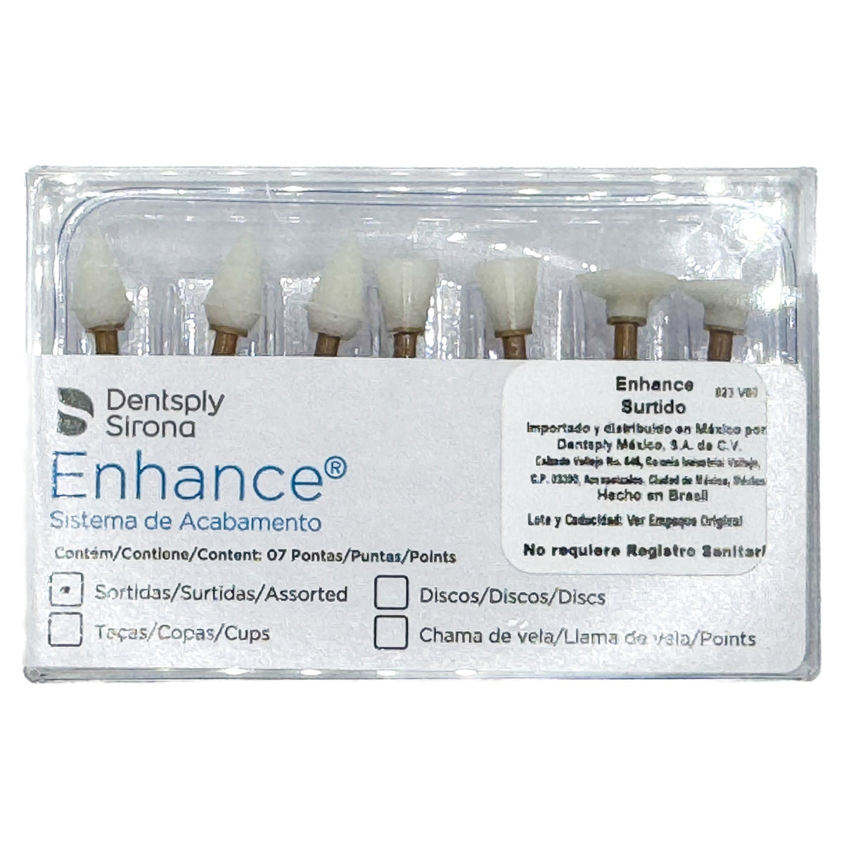 Enhance surtido c/7 (sistema pulido Dentsply)