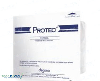 Esponja de gasa Protec 12 capas bolsa c/200