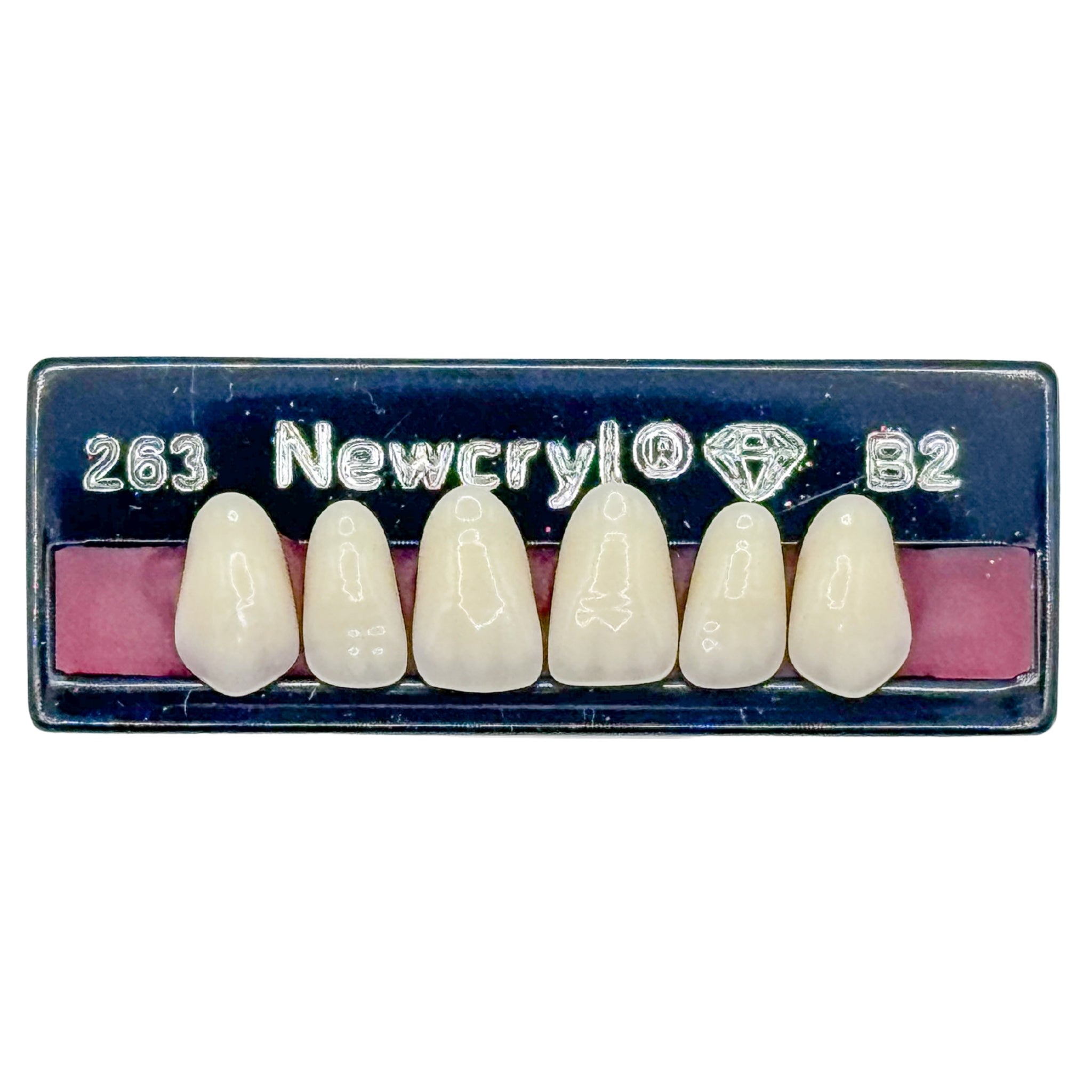 Dientes newcryl x 6 sa 263 col b2