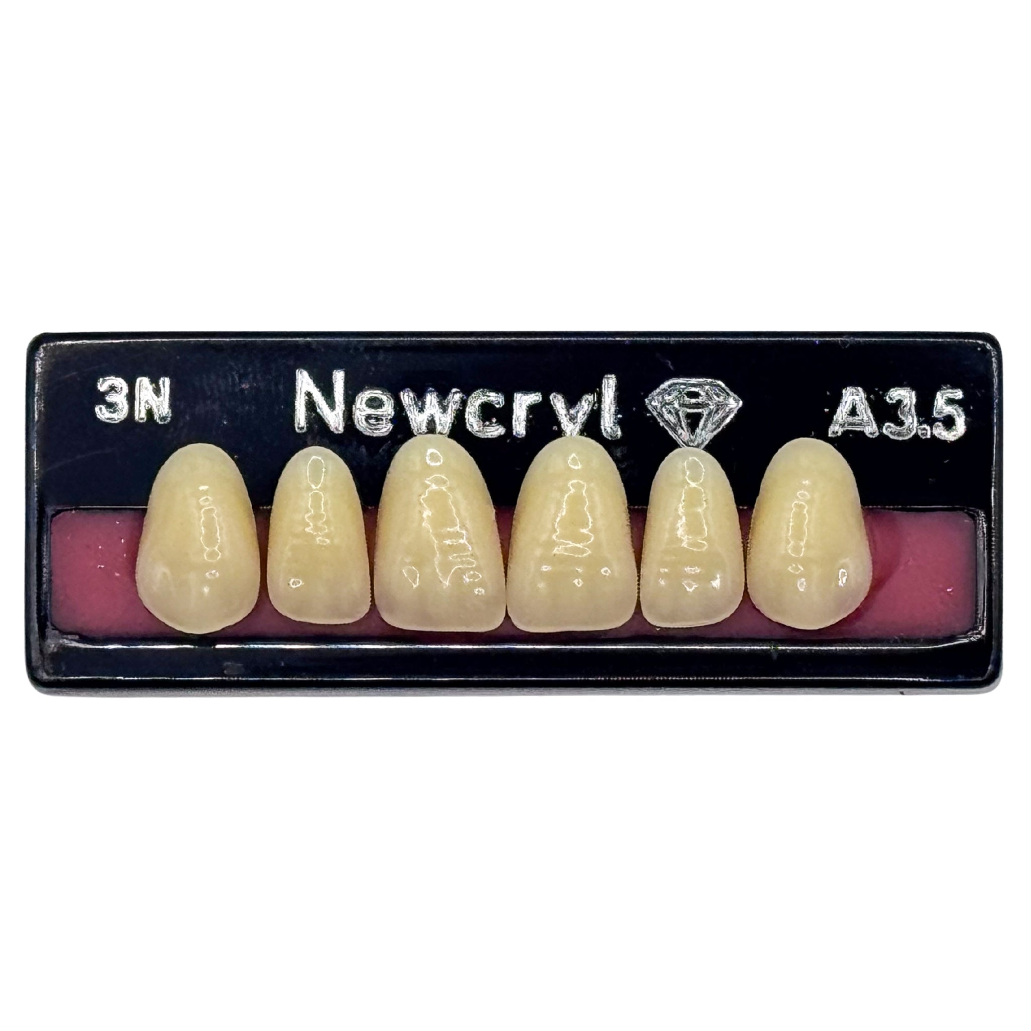 Dientes newcryl x 6 sa 3n col a3.5