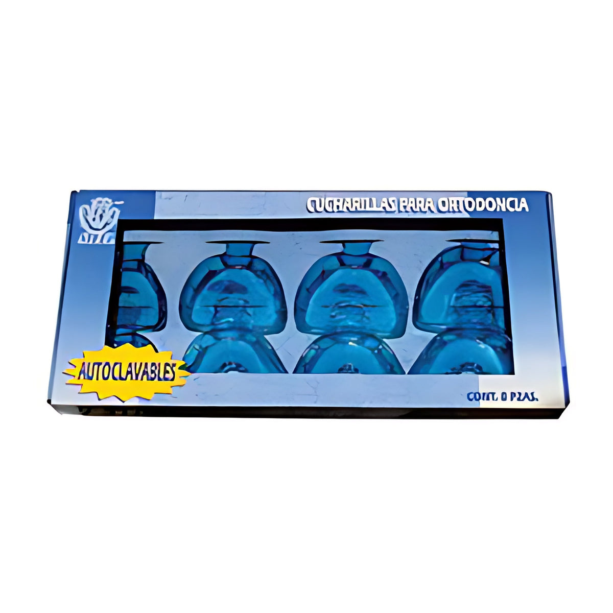 Cucharillas para ortodoncia adulto autoclavable (jgo. 8 pzas.)