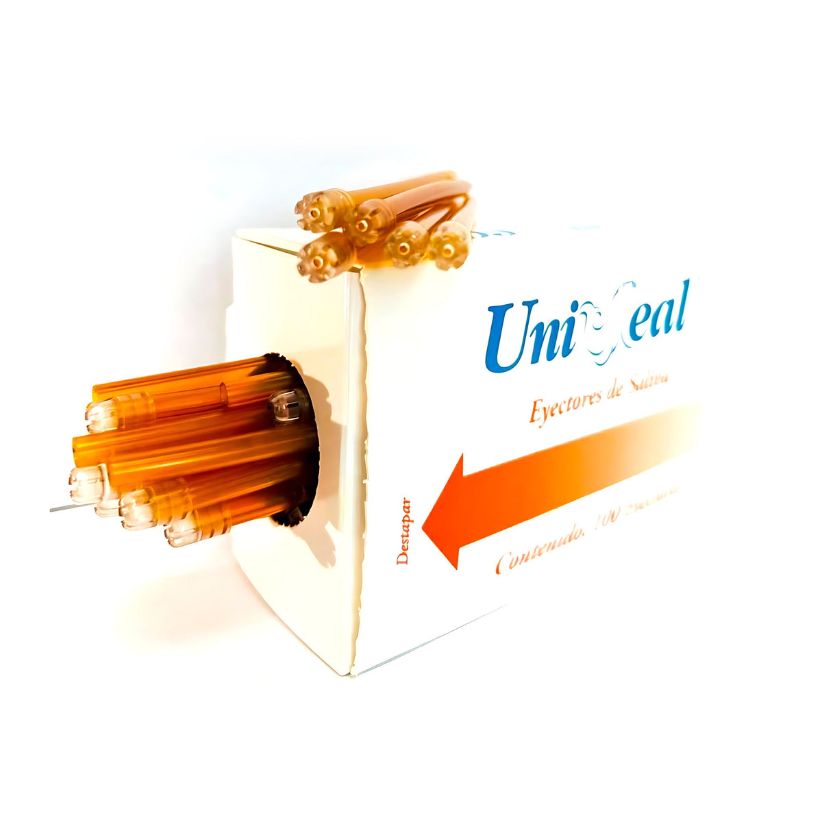 Eyector de saliva Uniseal c/100