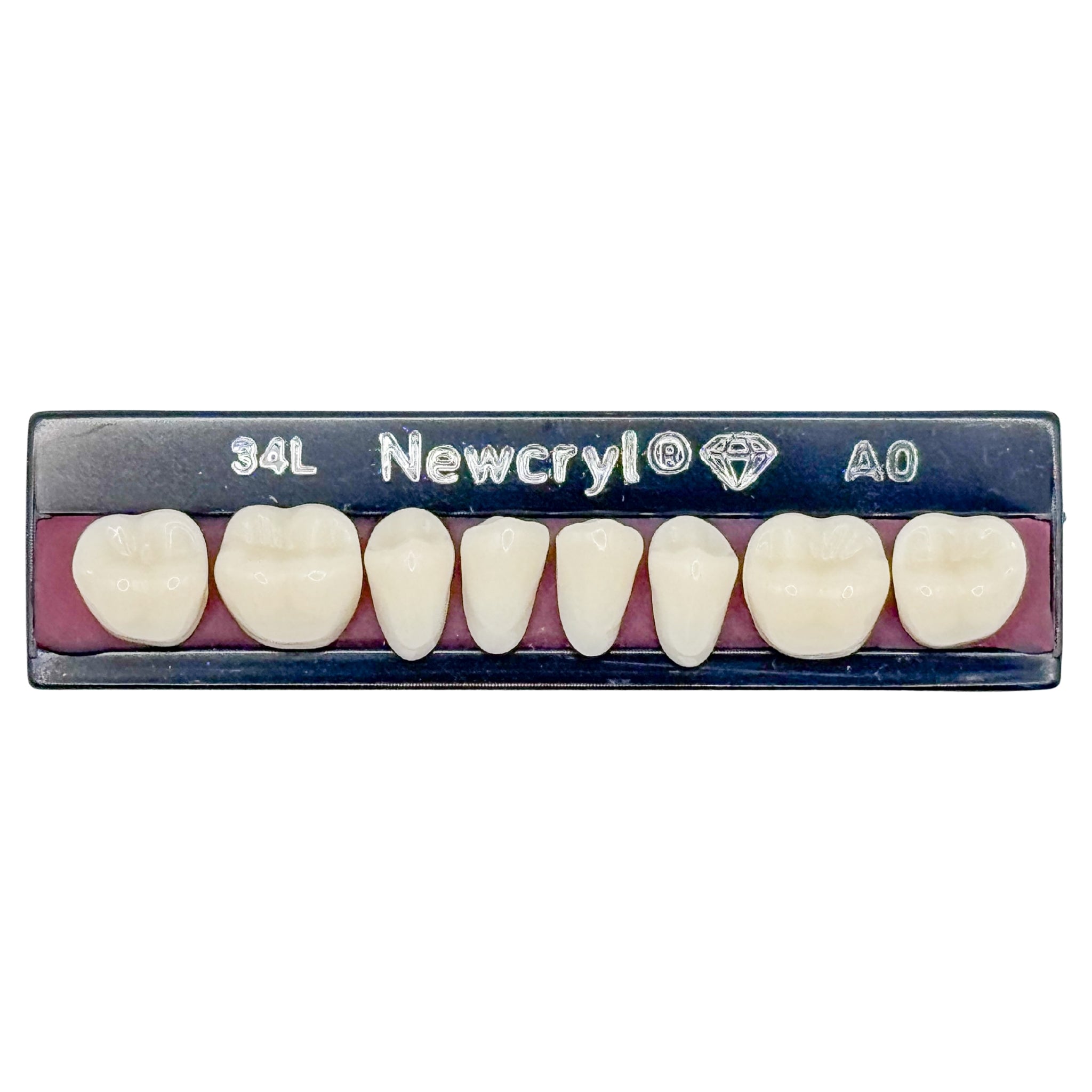 Dientes newcryl x 8 ip 34l col a0