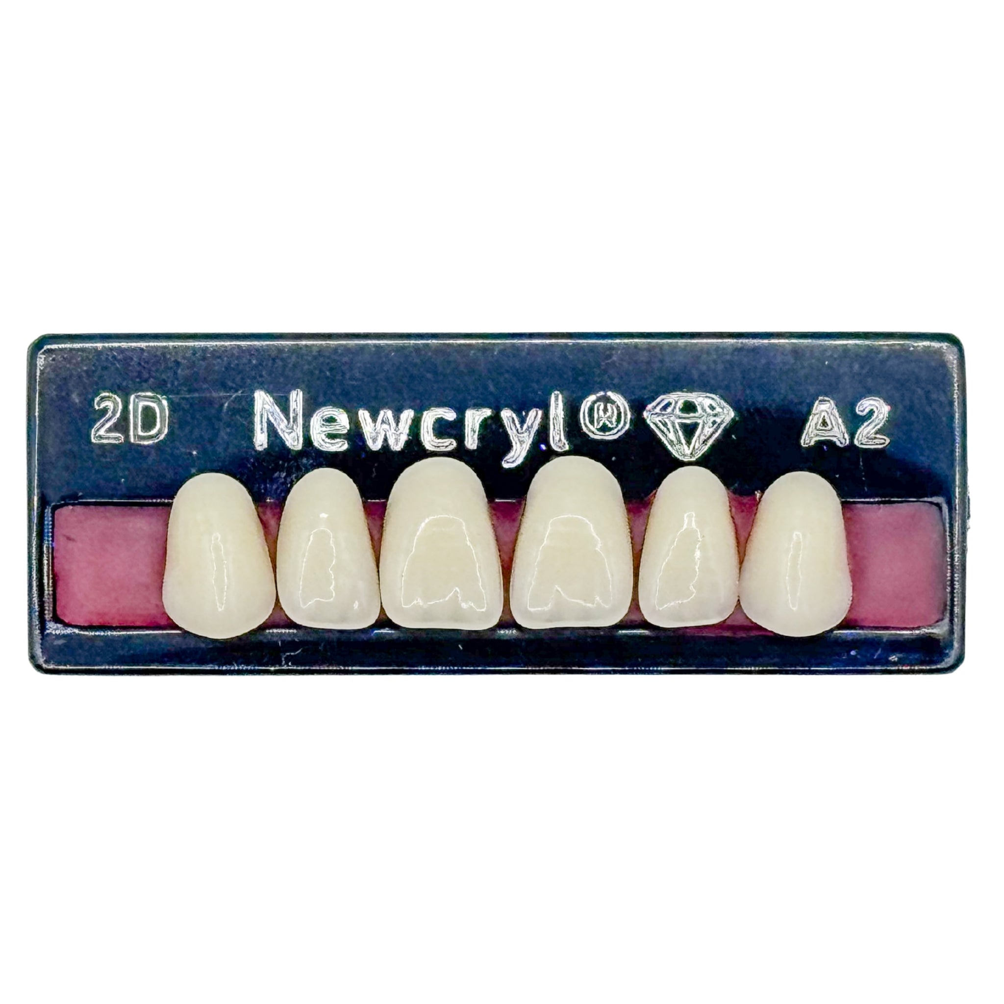 Dientes newcryl x 6 sa 2d col a2