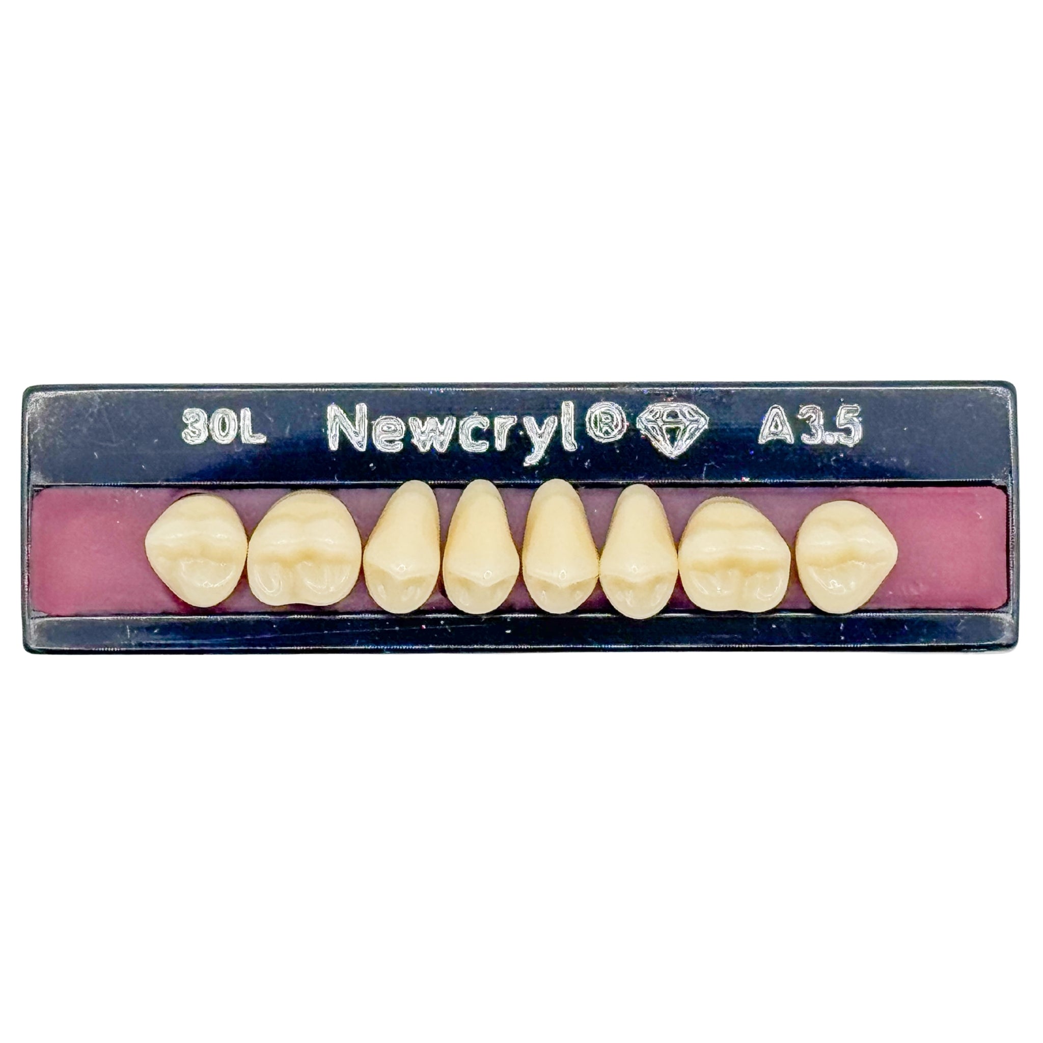 Dientes newcryl x 8 sp 30l col a3.5