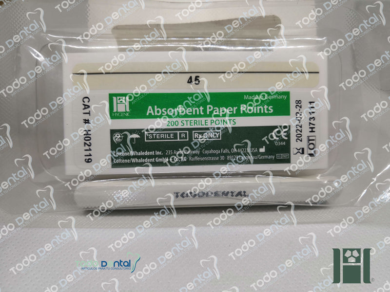 Puntas de papel Hygenic
