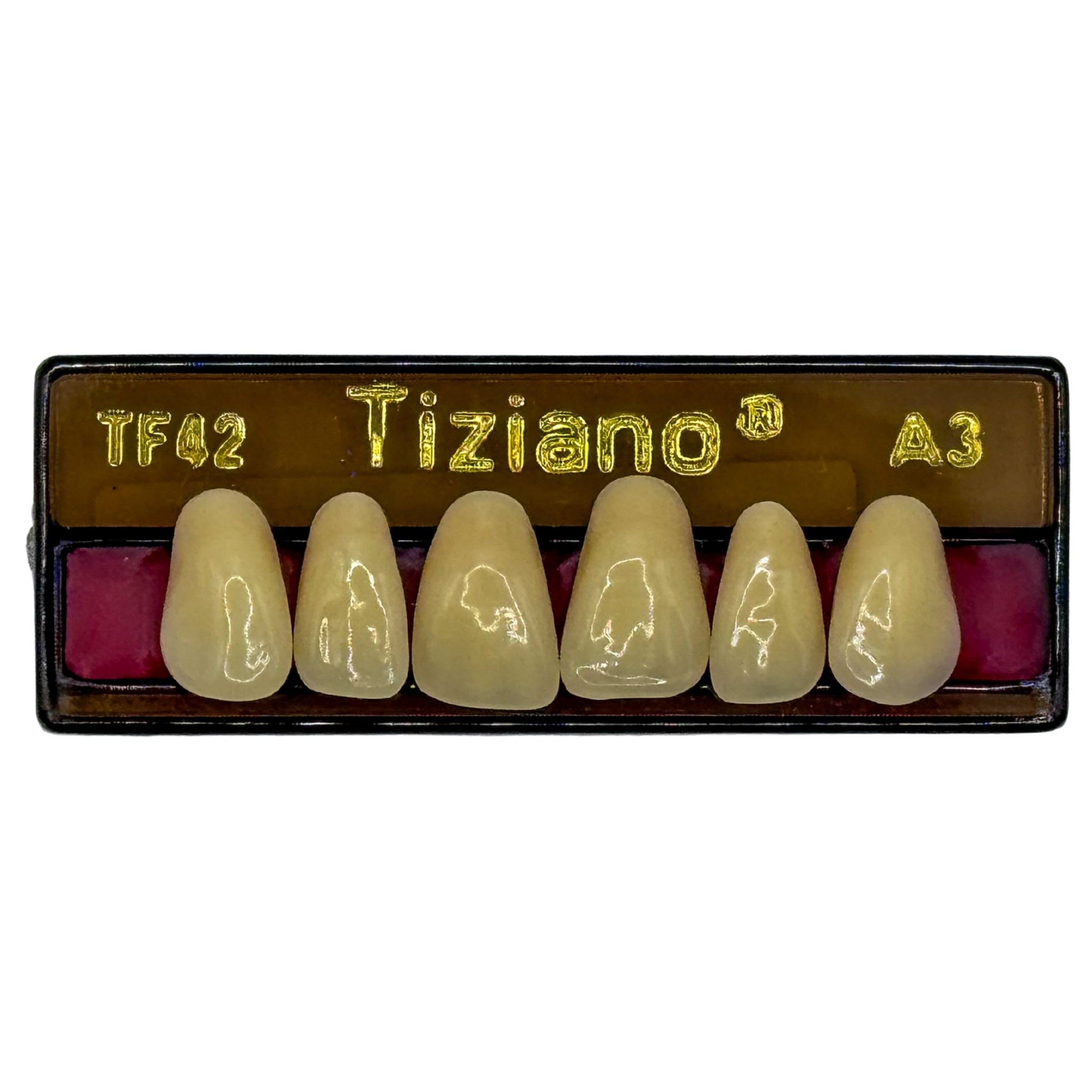 Dientes tiziano x 6 sa TF42 col A3