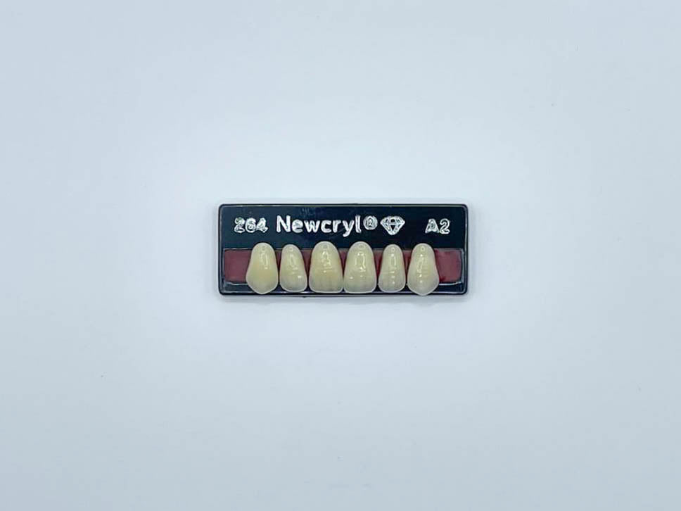Dientes newcryl superior anterior
