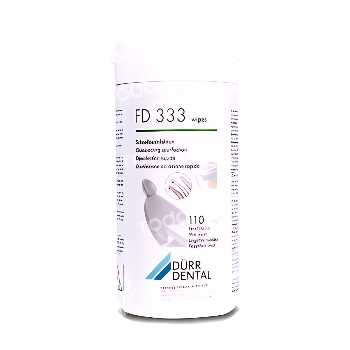 Fd333 wipes forte - desinfectantes de superficie bote con 80 toallas