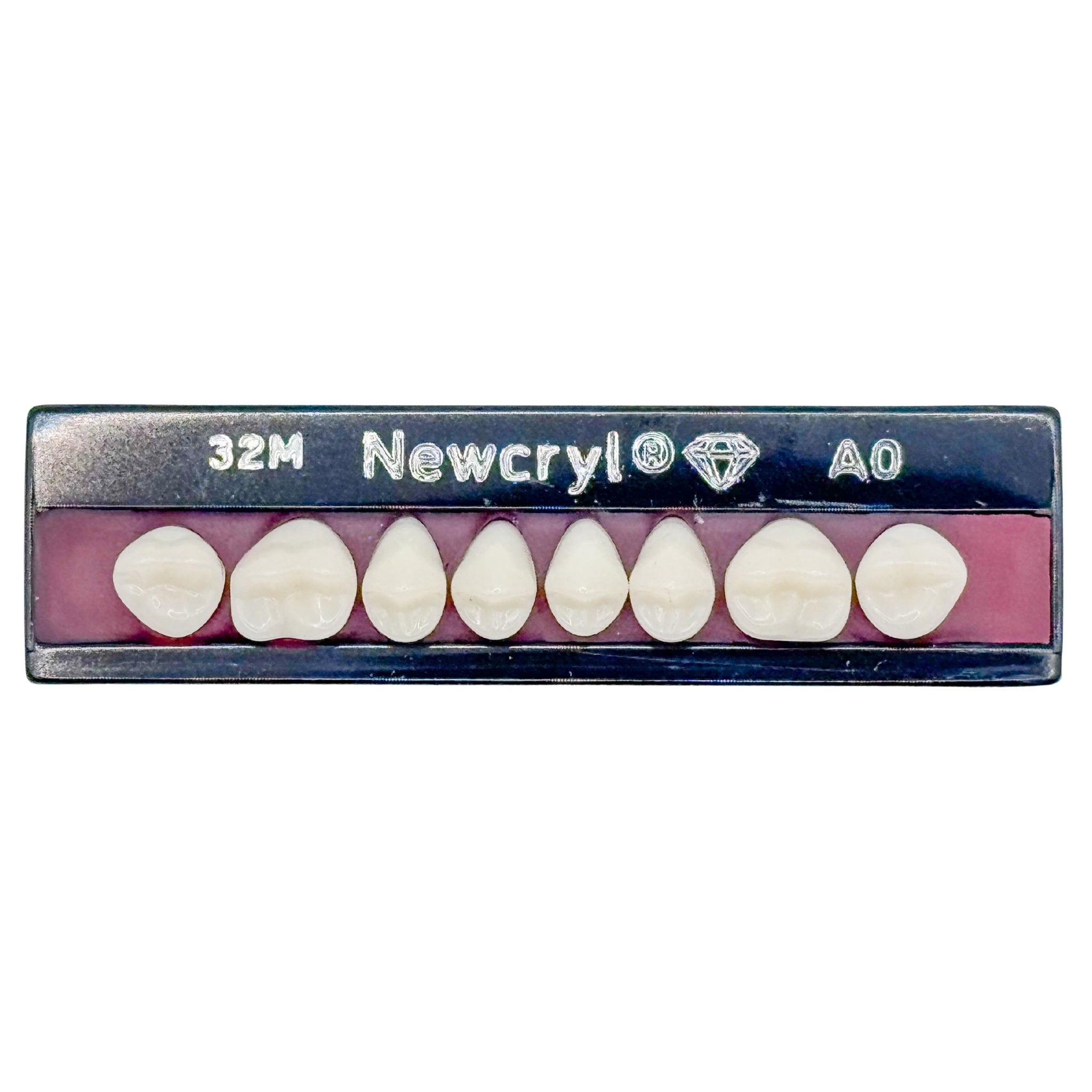Dientes newcryl x 8 sp 32m col a0