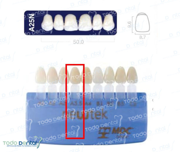 Diente new tek anterior superior