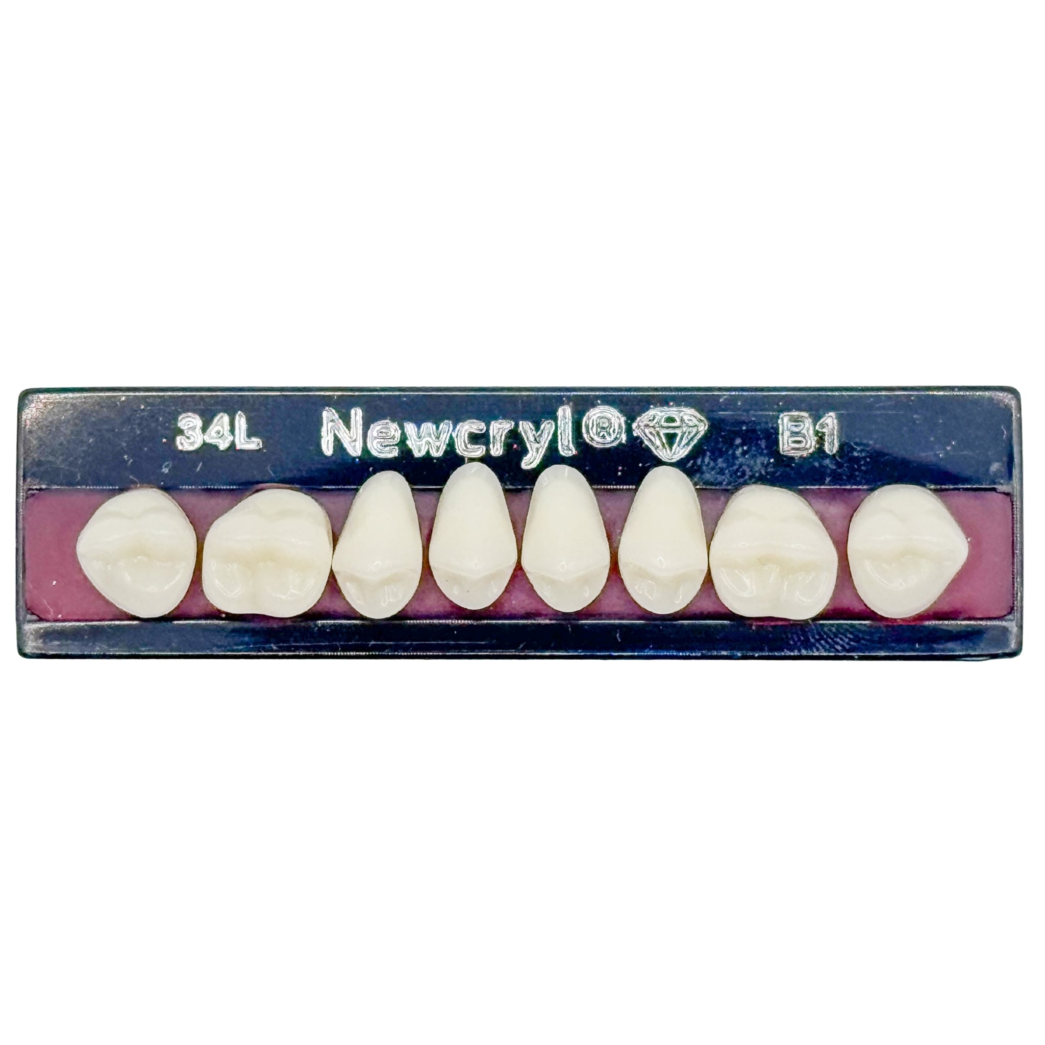 Dientes newcryl x 8 sp 34l col b1