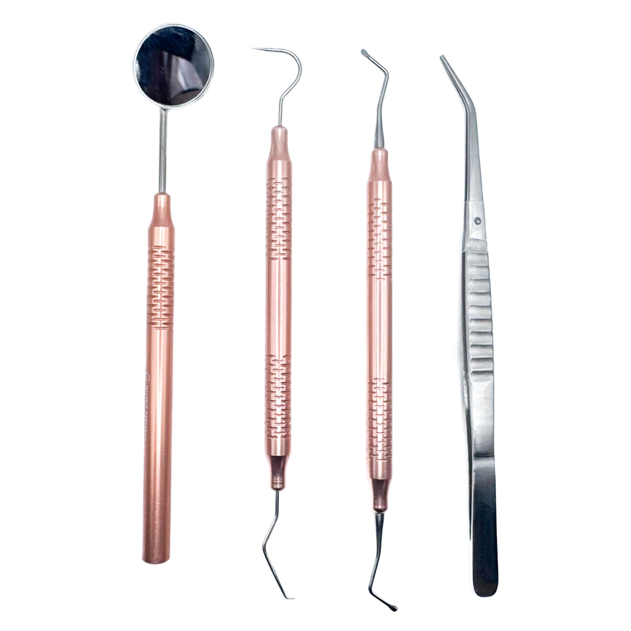 Basico 1x4 en aluminio color rose gold