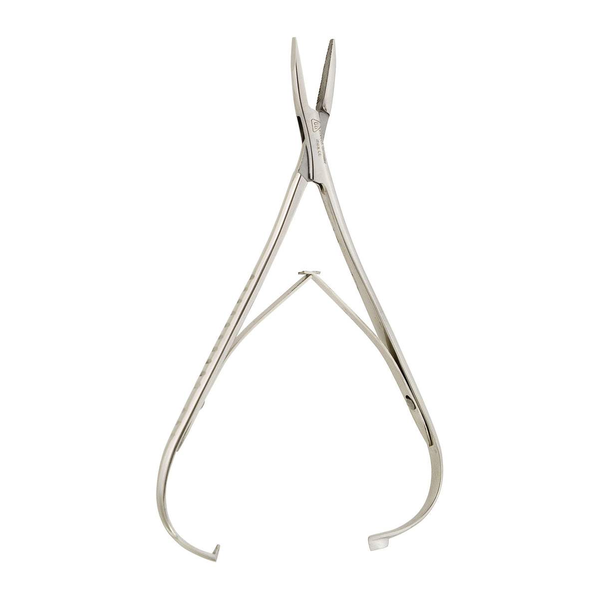 Pinza porta agujas mathieu (punta-plana)
