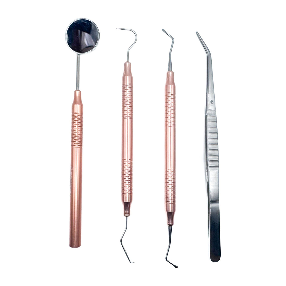 Basico 1x4 en aluminio color rose gold