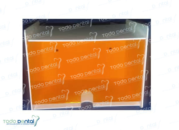 Dispensador de acrilico p/campos colores: azul amarillo transparente humo naranja