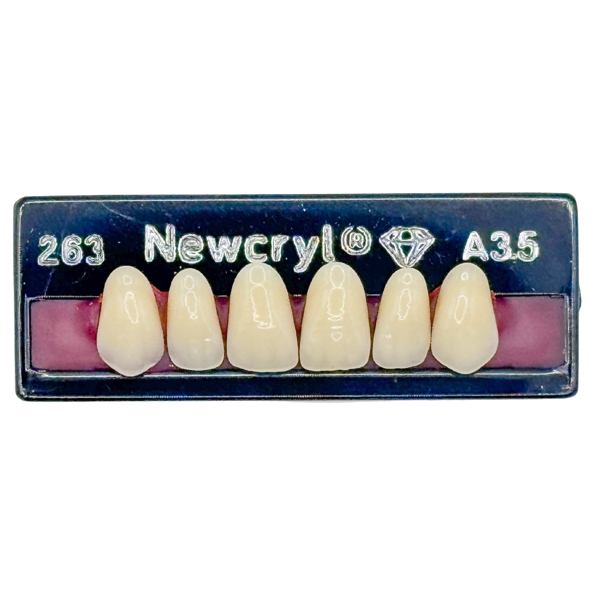 Dientes newcryl x 6 sa 263 col a3.5