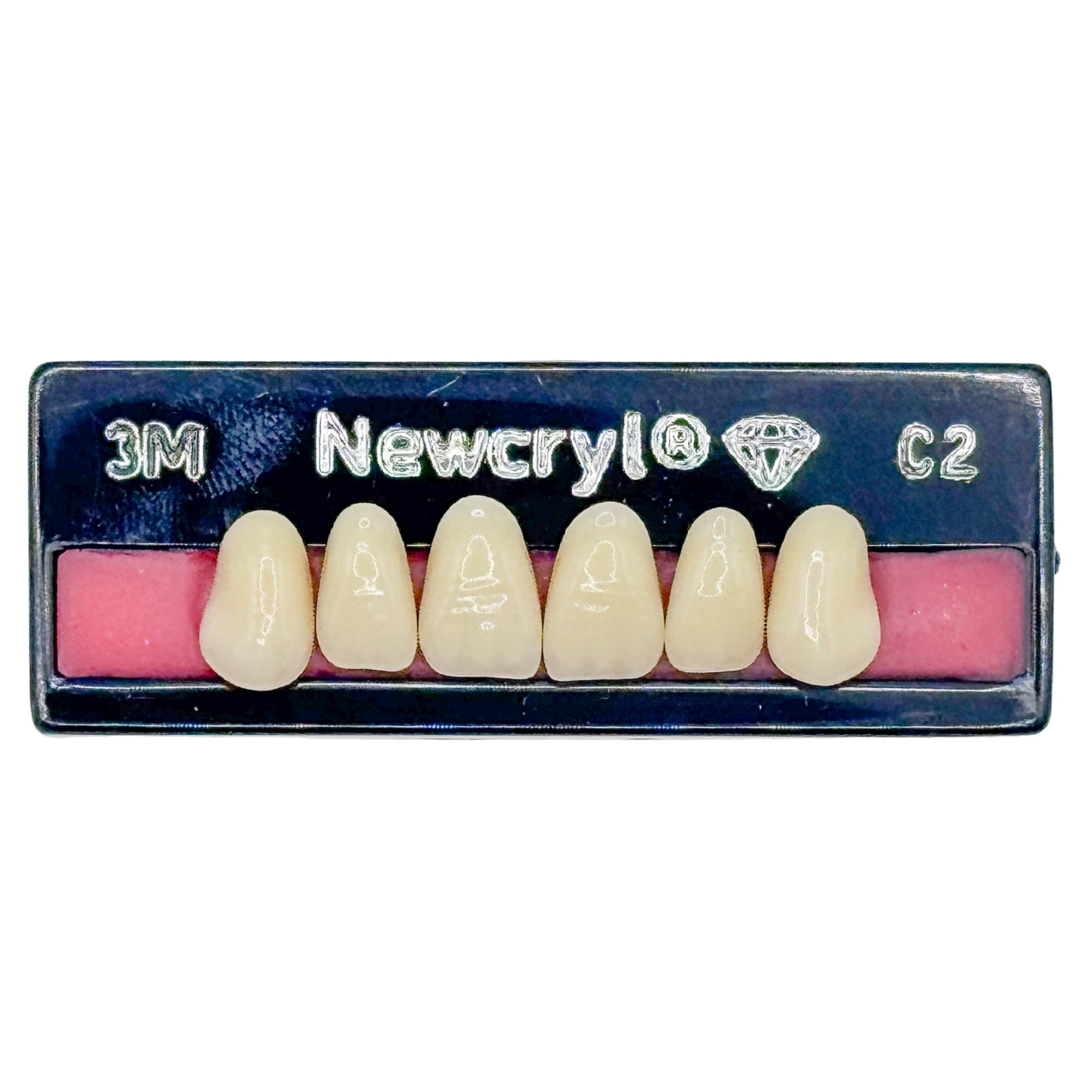Dientes newcryl x 6 sa 3m col c2