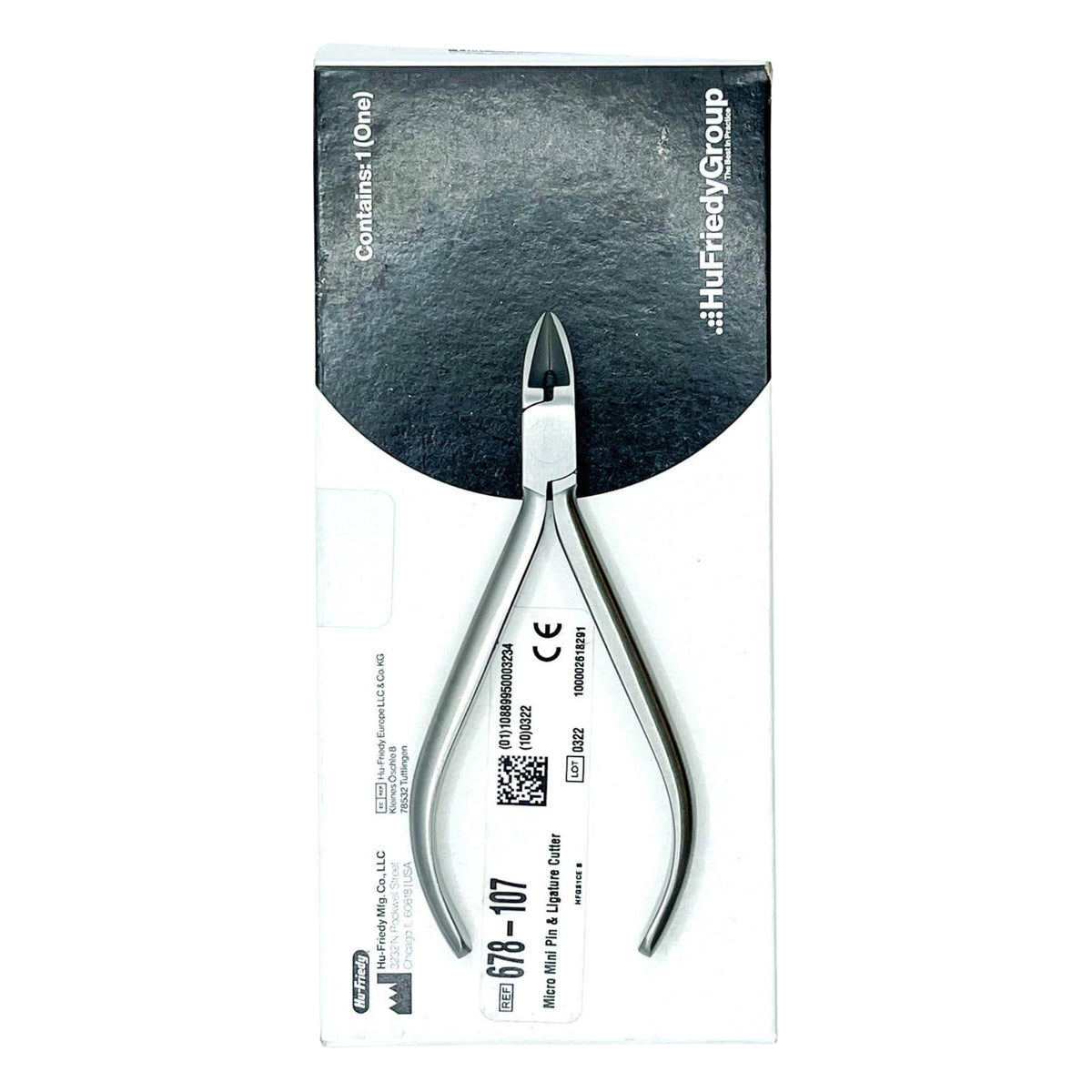 Pinza/alicate de corte micro-mini pin y ligadura hu-friedy