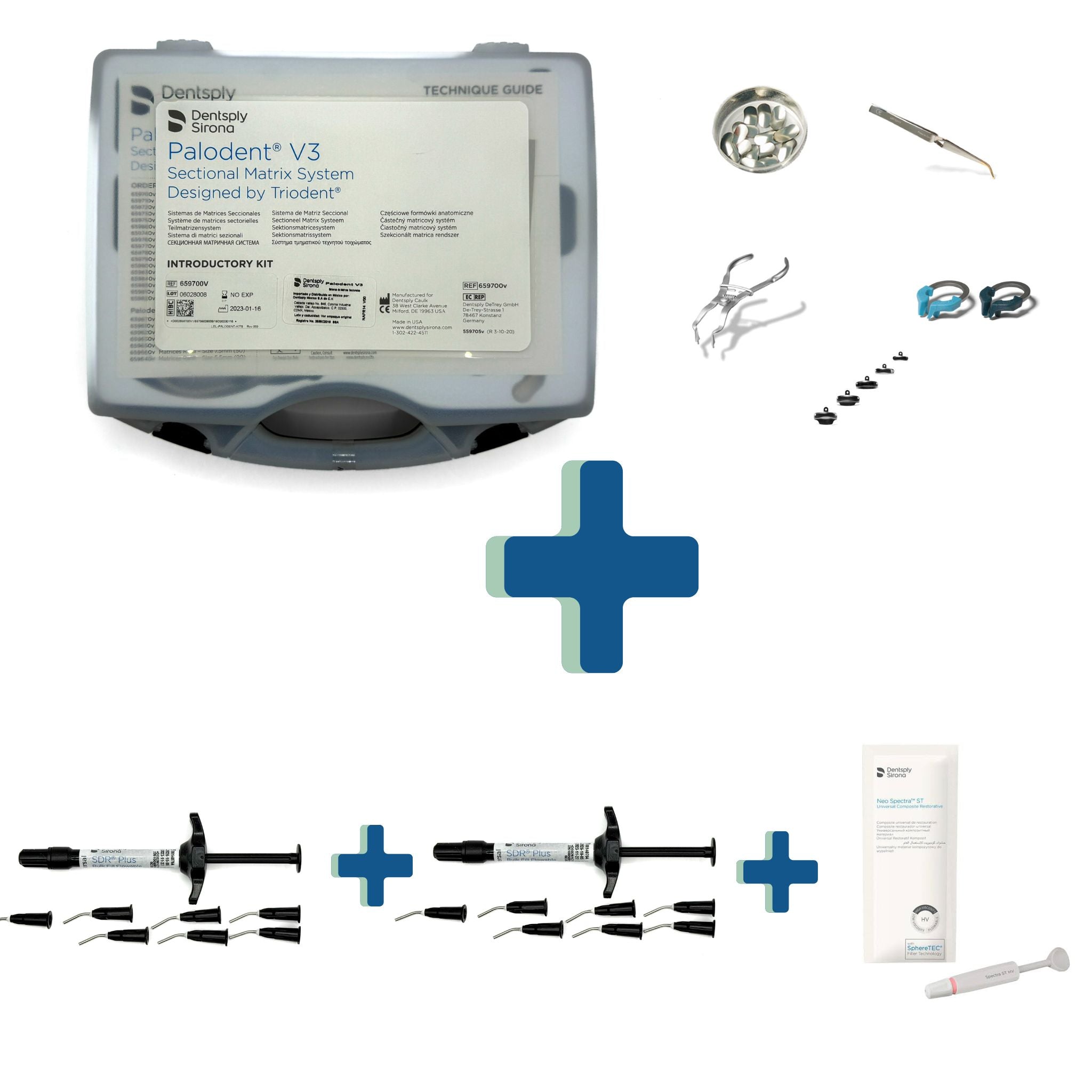 Kit especial "Palodent + Surefill + Neo Spectra"