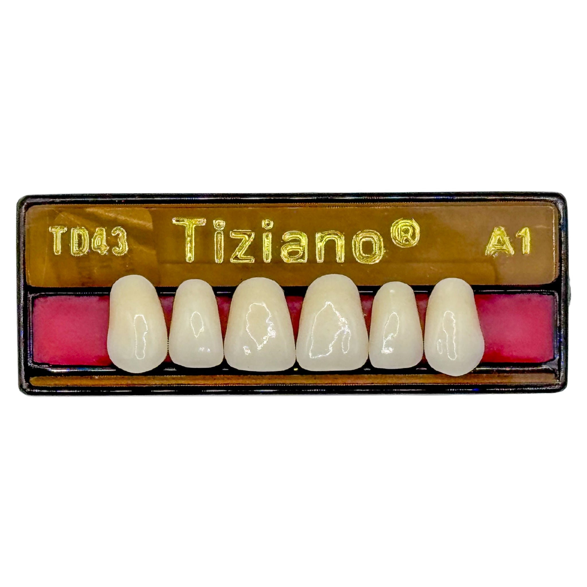 Dientes tiziano x 6 sa TD43 col A1