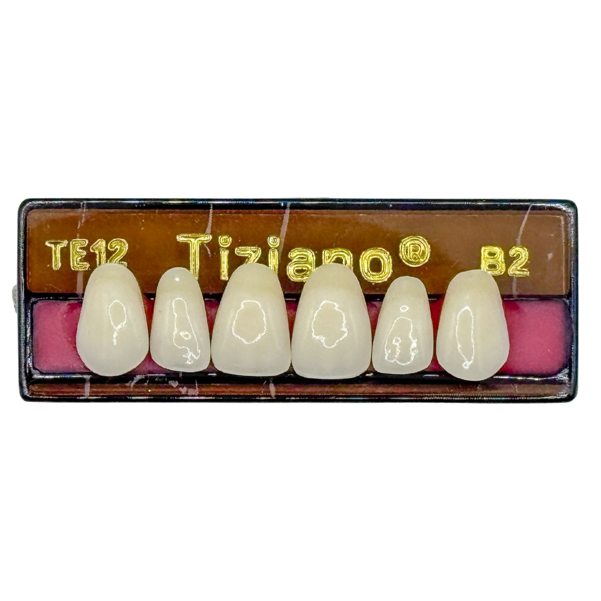 Dientes tiziano x 6 sa TE12 col B2