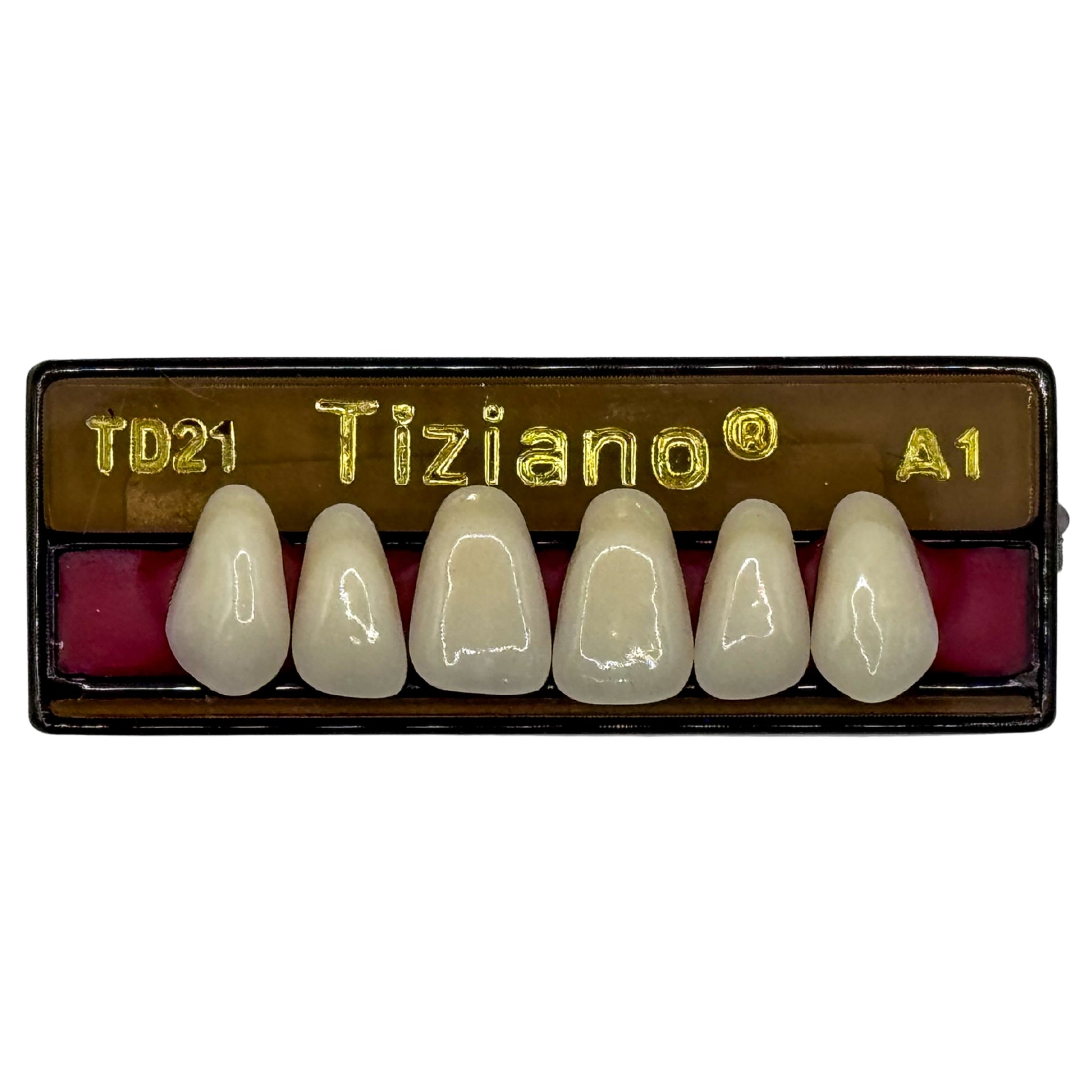 Dientes tiziano x 6 sa TD21 col A1