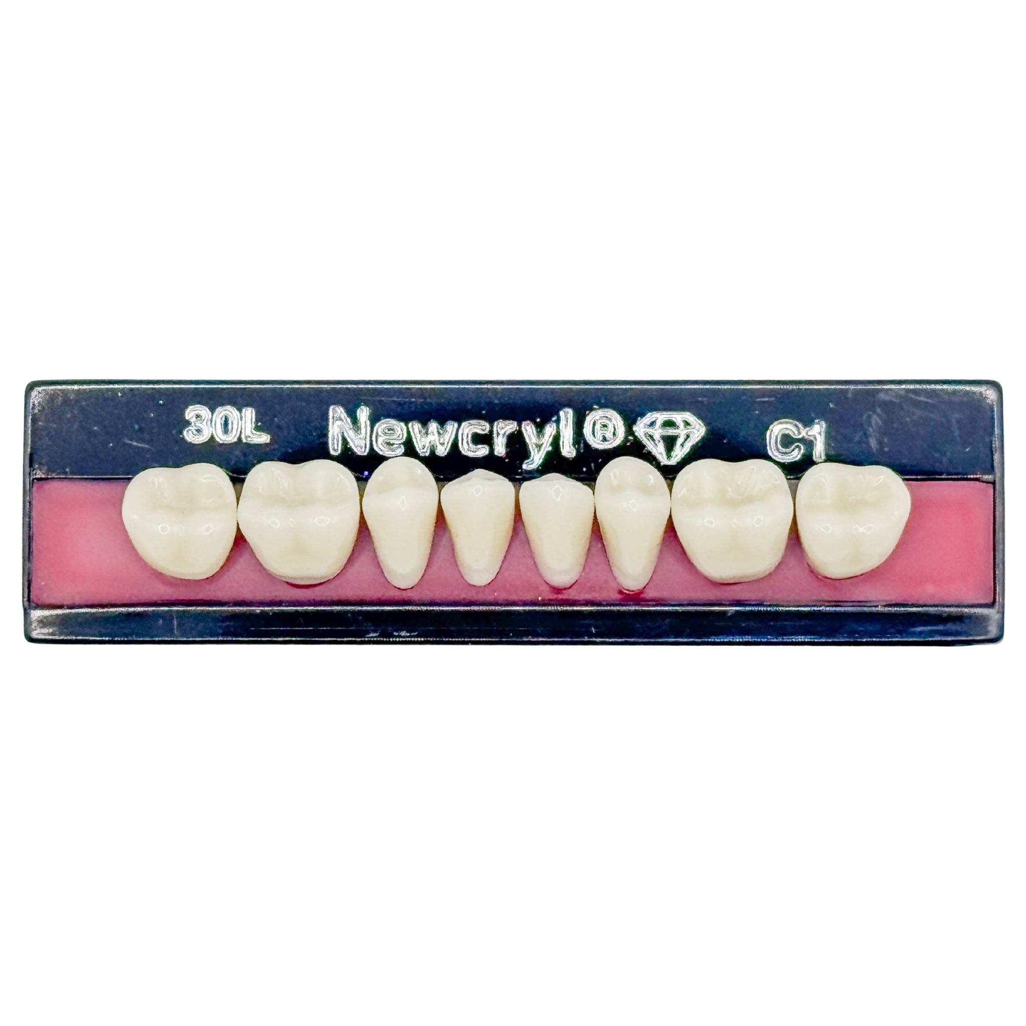 Dientes newcryl x 8 ip 30l col c1