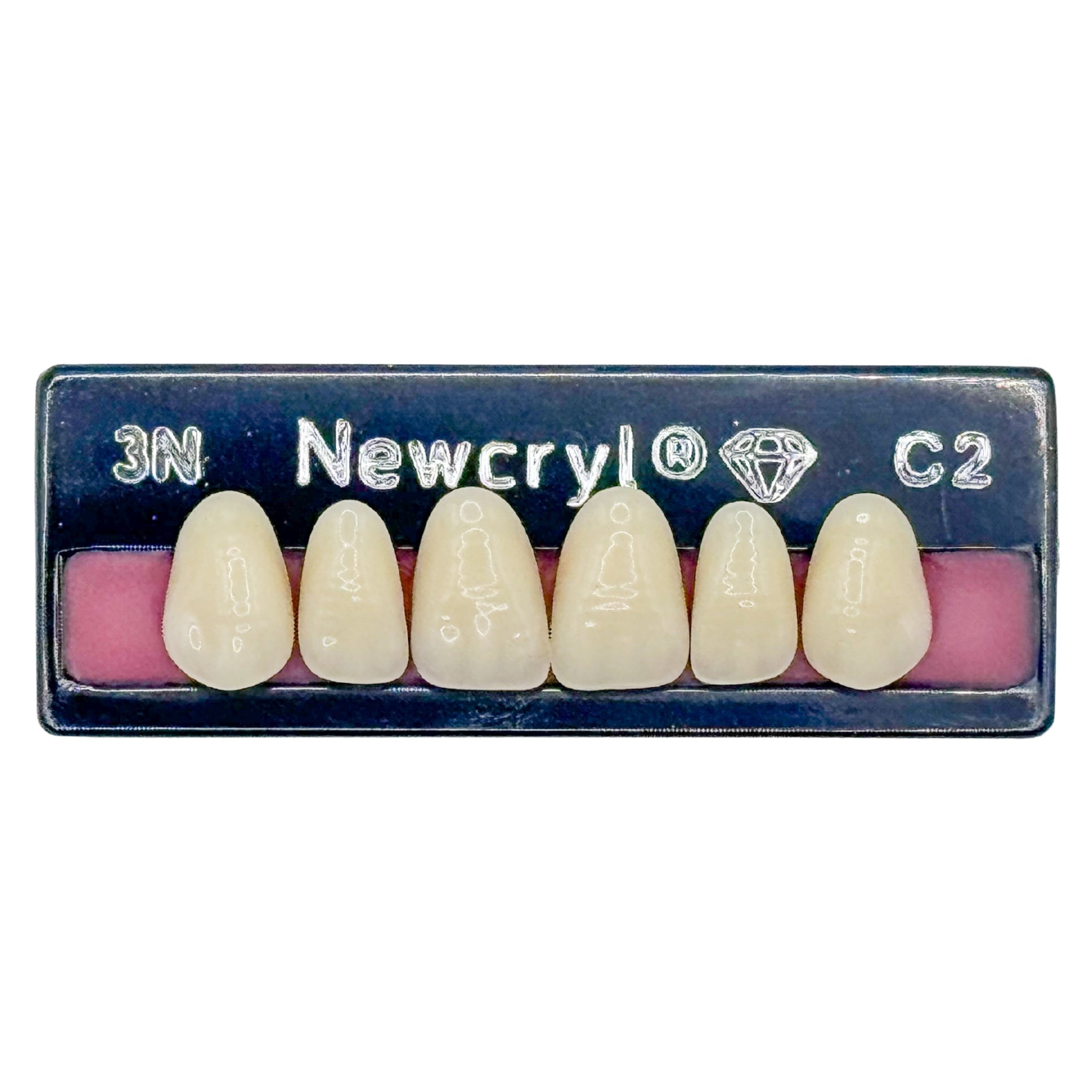 Dientes newcryl x 6 sa 3n col c2
