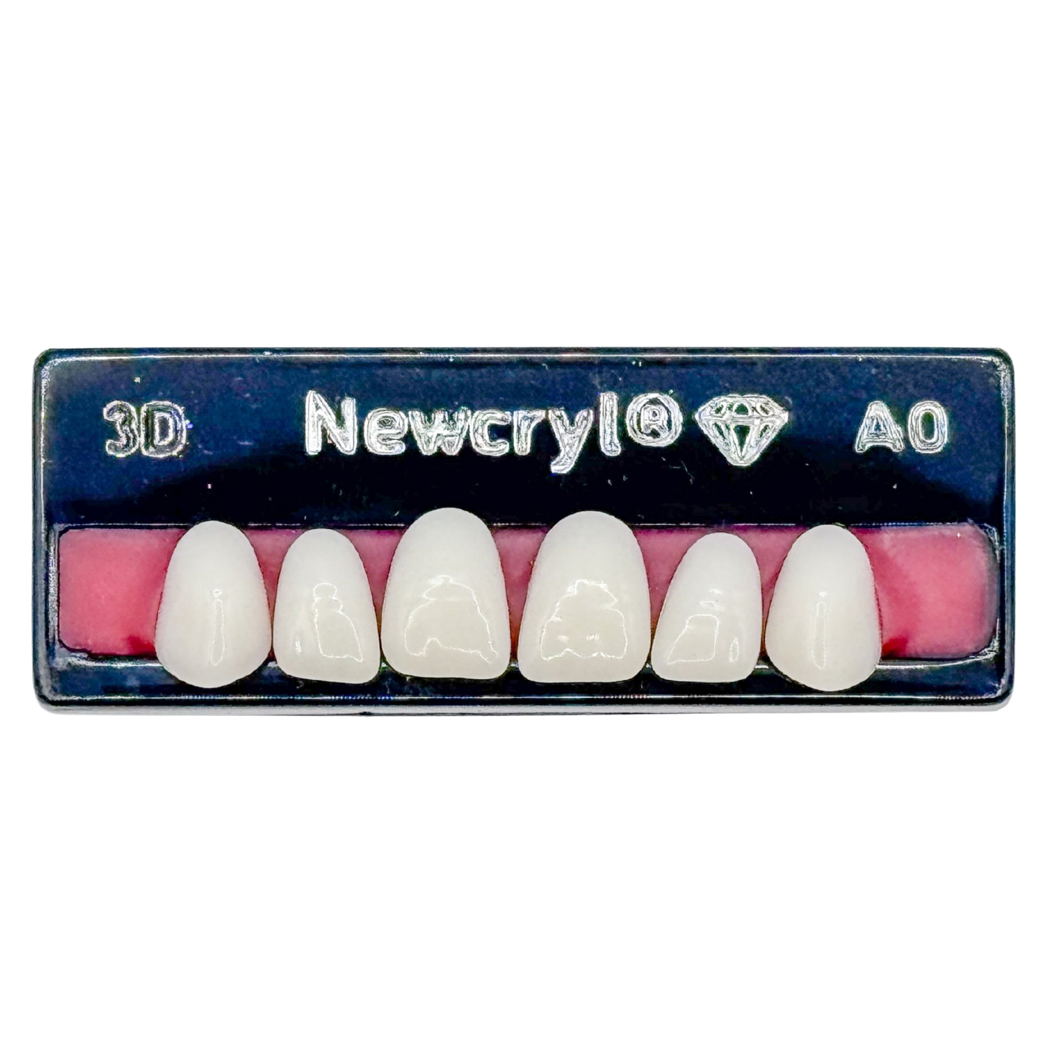 Dientes newcryl x 6 sa 3d col a0