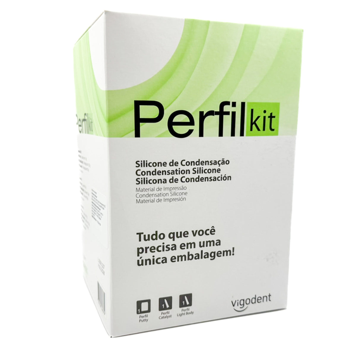 Perfil kit - material de impresion por condensacion masilla + ligero + catalizador