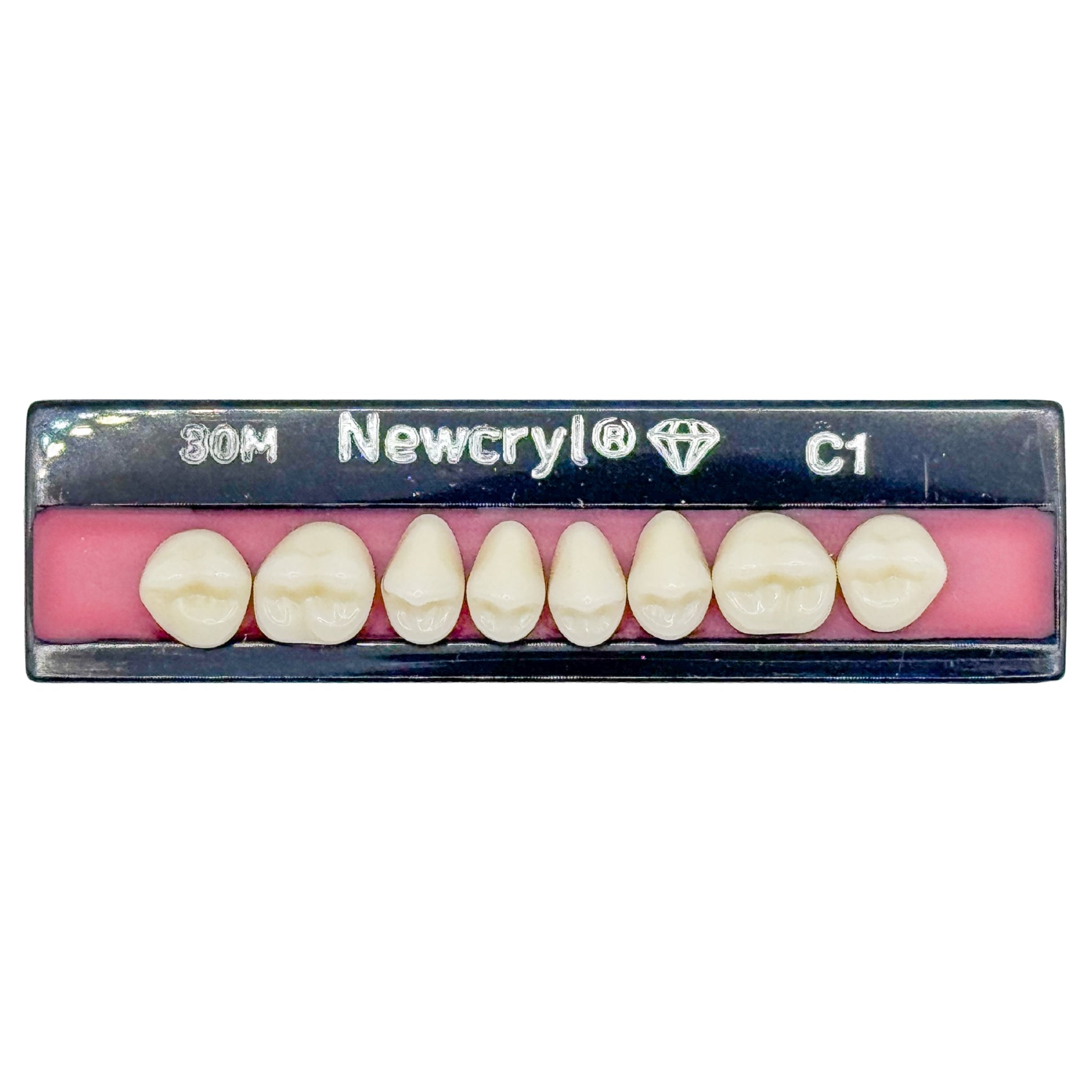 Dientes newcryl x 8 sp 30m col c1