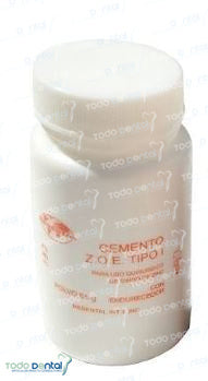 Cemento zoe tipo i polvo 21 g (naranja)