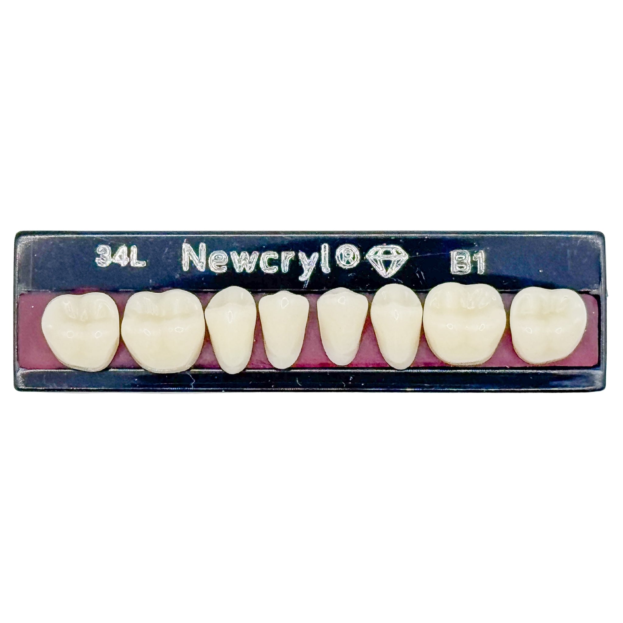 Dientes newcryl x 8 ip 34l col b1