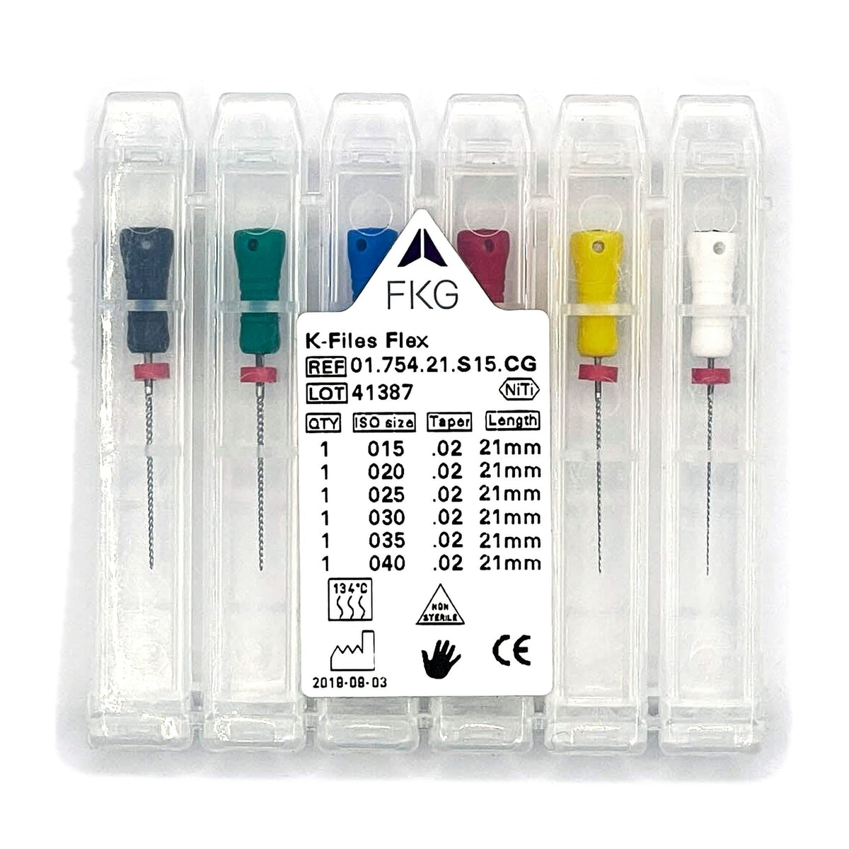 Limas K-Flex NiTi #15-40 FKG c/6