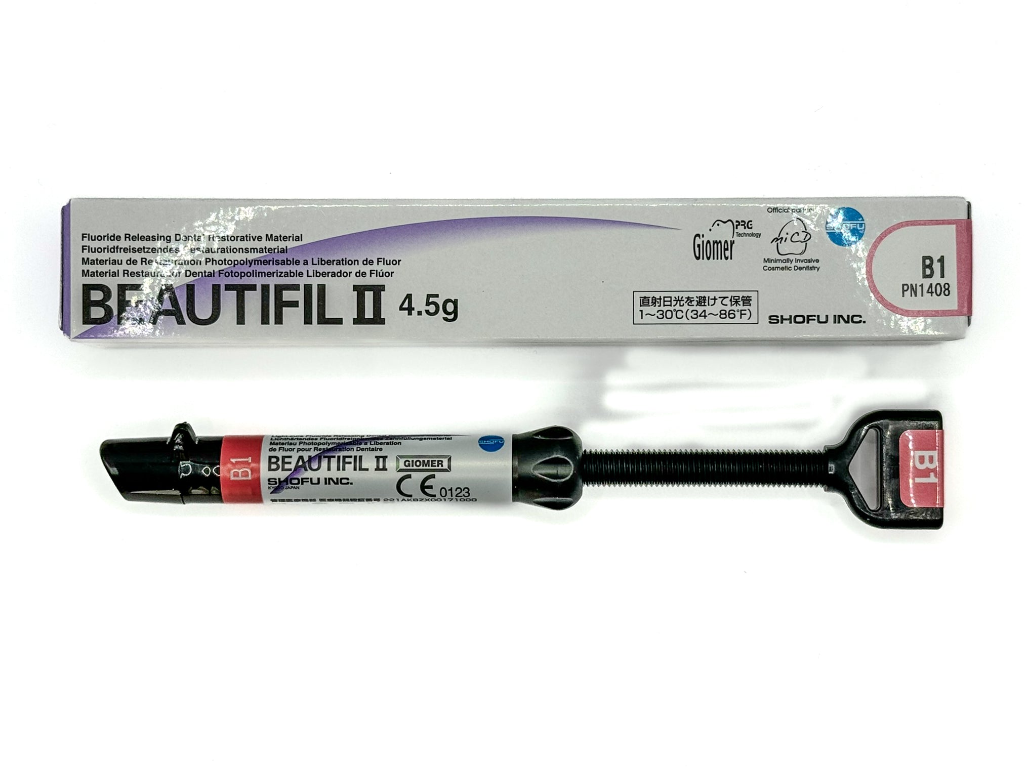 Jeringa beautifil ii 4.5gr b1 shofu